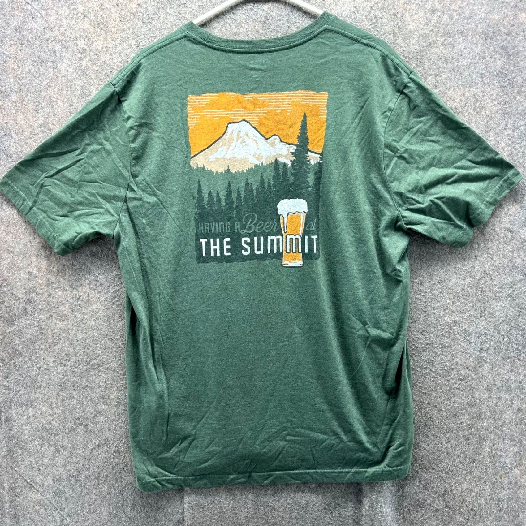 Izod VINTAGE IZOD Shirt Mens XL Green Crewneck Saltwater The Summit Cotton XL TEE Size US XL / EU 56 / 4 - 3 Thumbnail