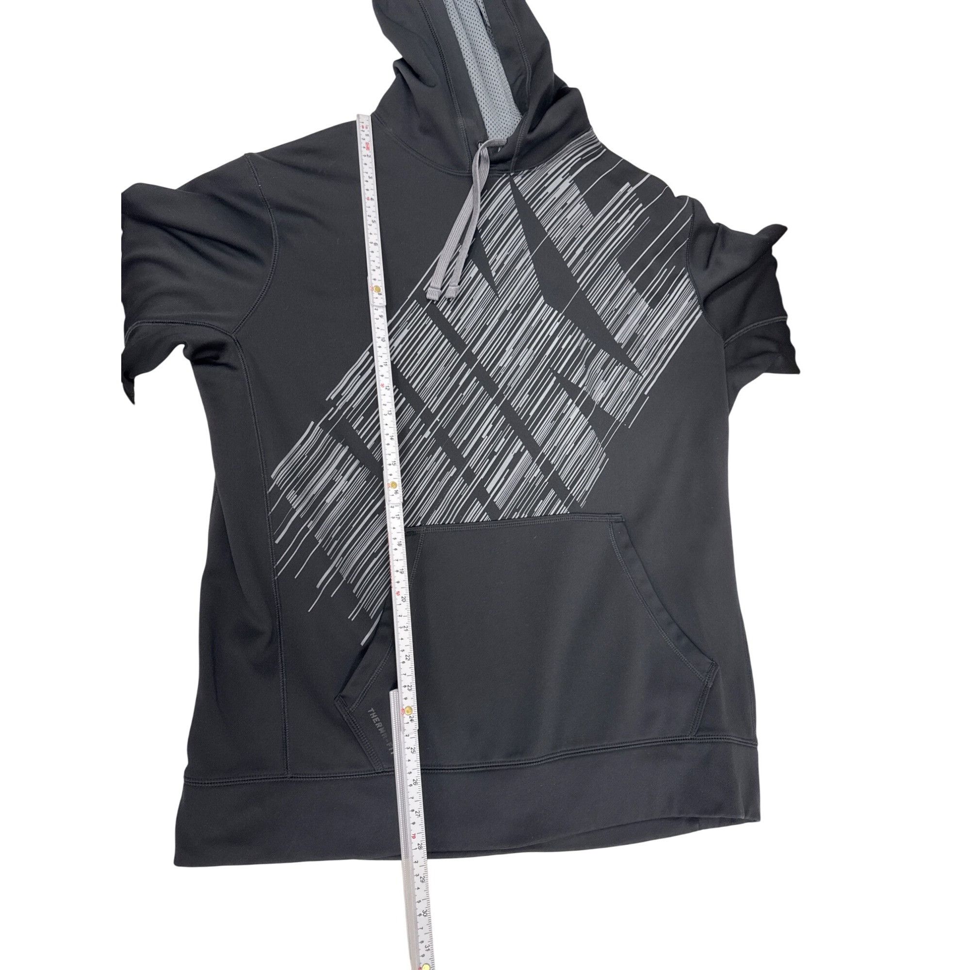 Nike Nike Therma-Fit Mens Black & Gray Hoodie Sweater L SKU 7428 Size US L / EU 52-54 / 3 - 8 Thumbnail