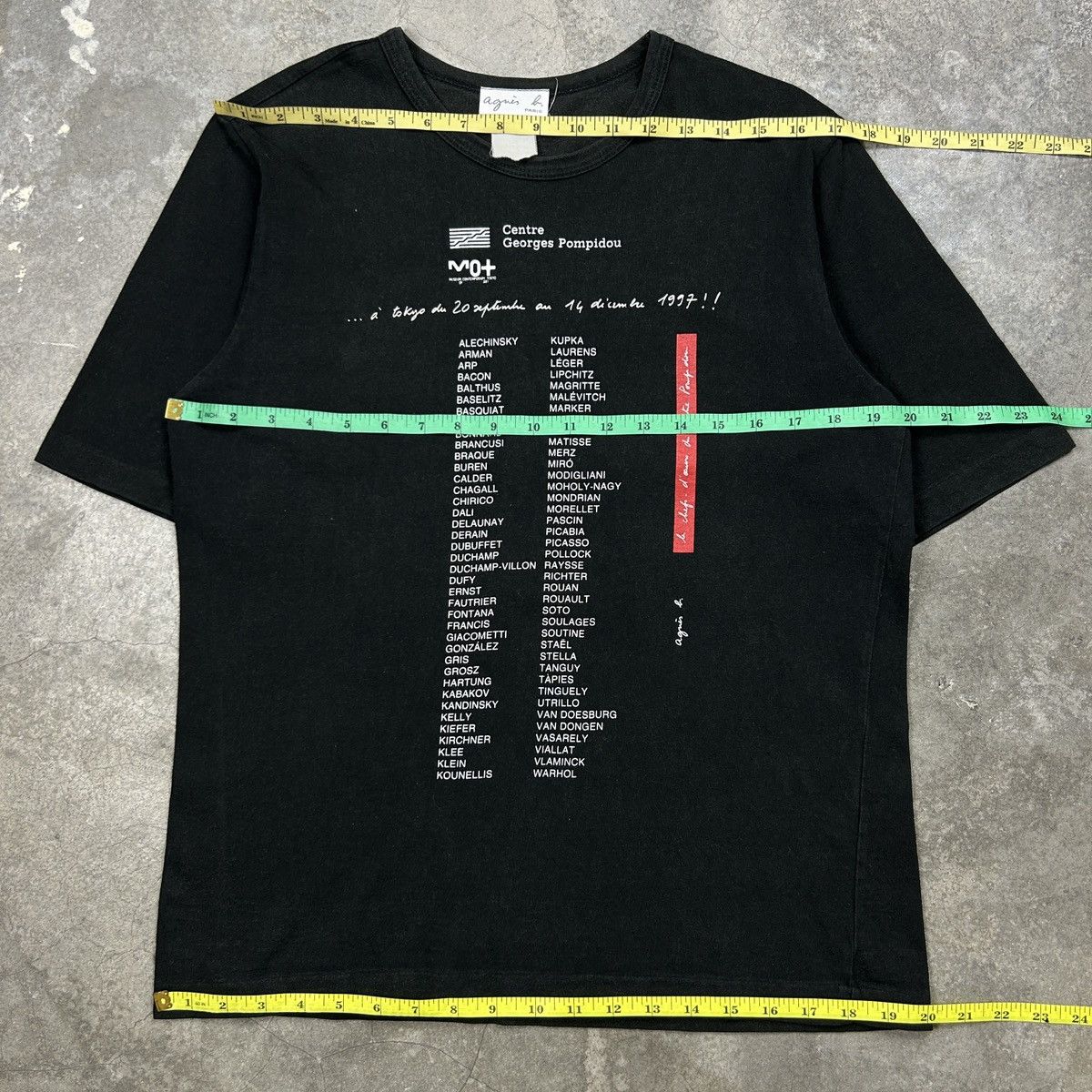 Vintage × agnes b. 1997 Agnes B - Art T-Shirt Size US M / EU 48-50 / 2 - 9 Thumbnail