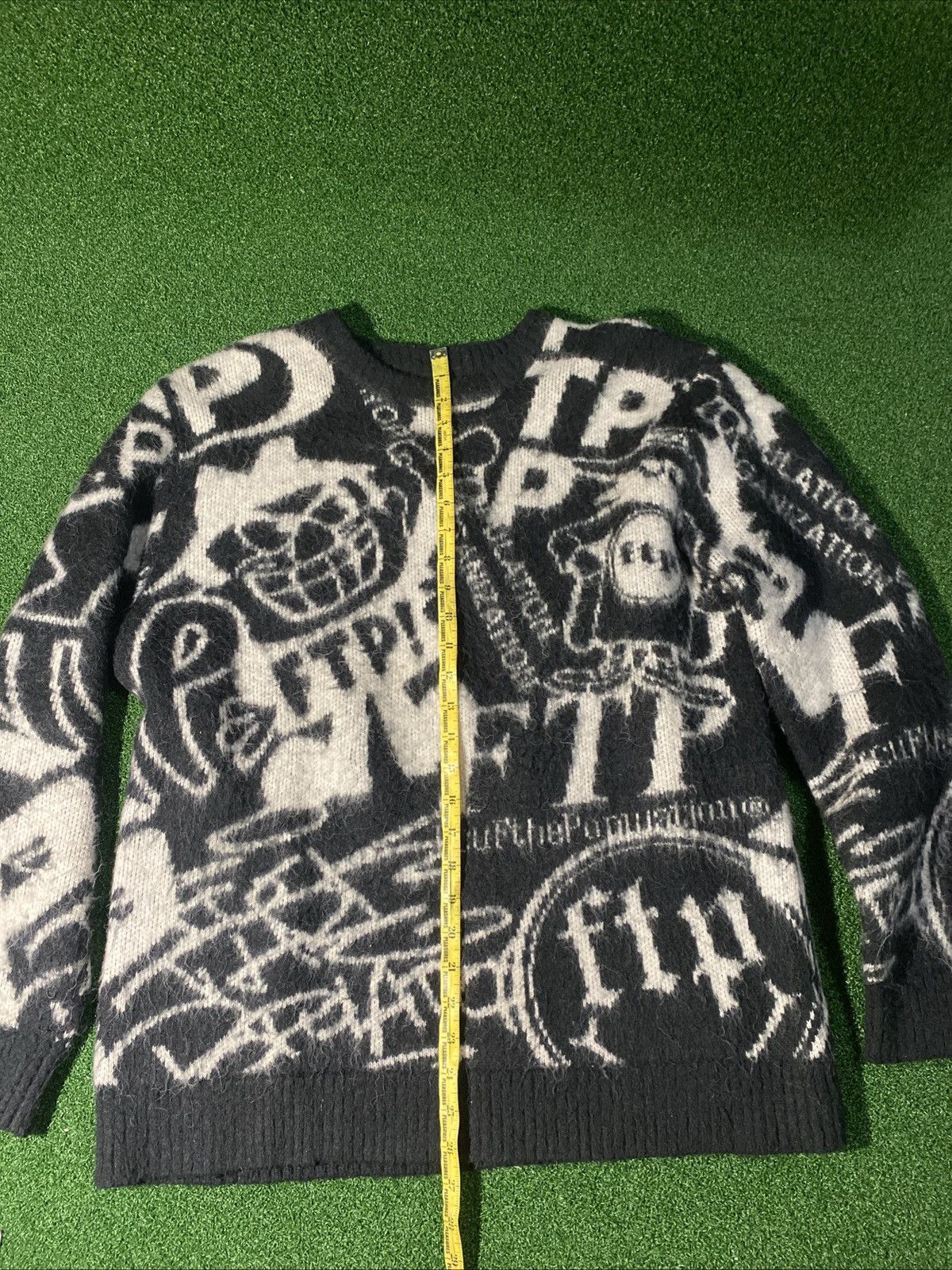 Fuck The Population FTP Archive Mohair Sweater size Medium Size US M / EU 48-50 / 2 - 1 Thumbnail