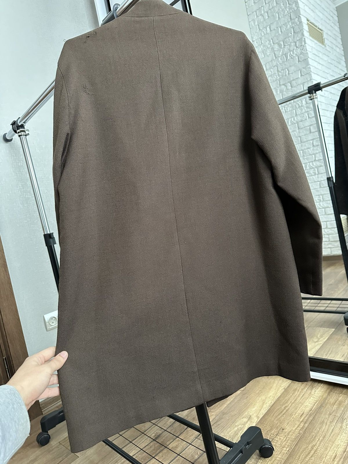Yohji Yamamoto Yohji Yamamoto Pour Homme Vintage Wool Coat Jacket 90s Size US S / EU 44-46 / 1 - 20 Thumbnail