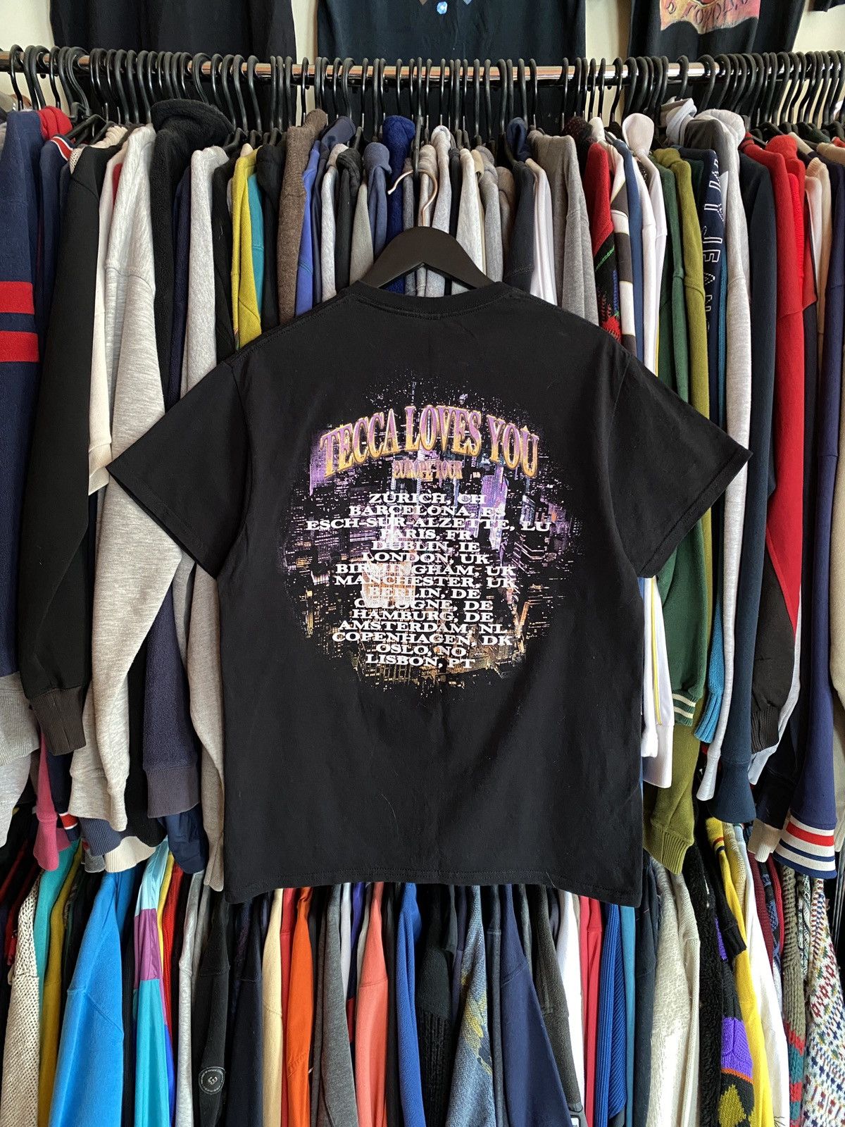 Rap Tees LIL TECCA LOVES YOU EUROPE TOUR T-SHIRT Size US M / EU 48-50 / 2 - 3 Thumbnail