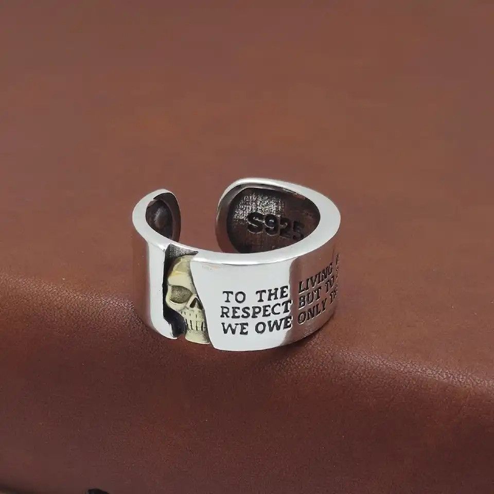 Vintage 925 Sterling Silver Rings Size ONE SIZE - 1 Thumbnail