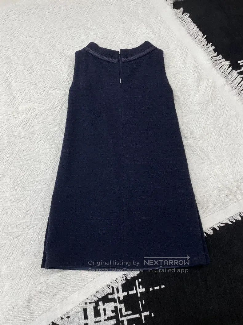 Gucci Gucci Dark blue gold buckle chain dress Size XS / US 0-2 / IT 36-38 - 4 Thumbnail
