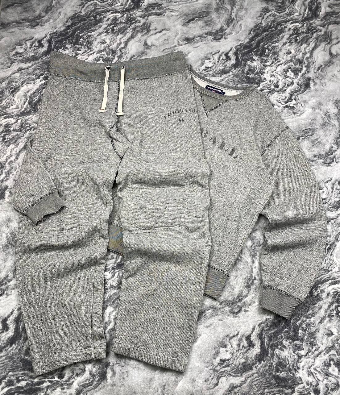 Polo Ralph Lauren Vintage Polo Sport Ralph Lauren 90s Tracksuit Football Size US L / EU 52-54 / 3 - 1 Thumbnail