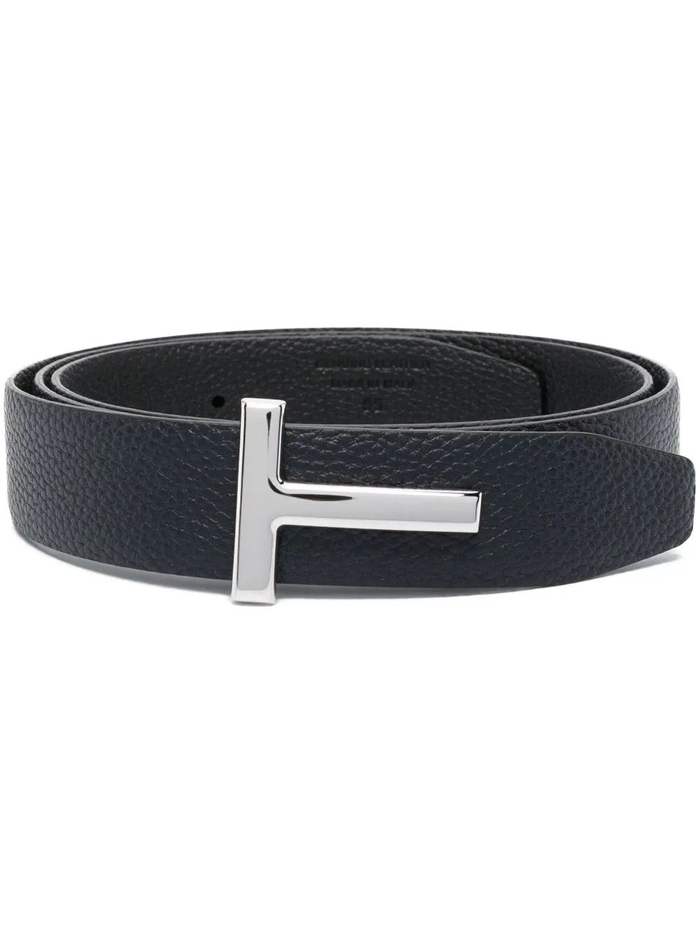 Tom Ford o1s22i1n0125 Size 110 / Metal Buckle Belt in Black Size 44 - 1 Thumbnail