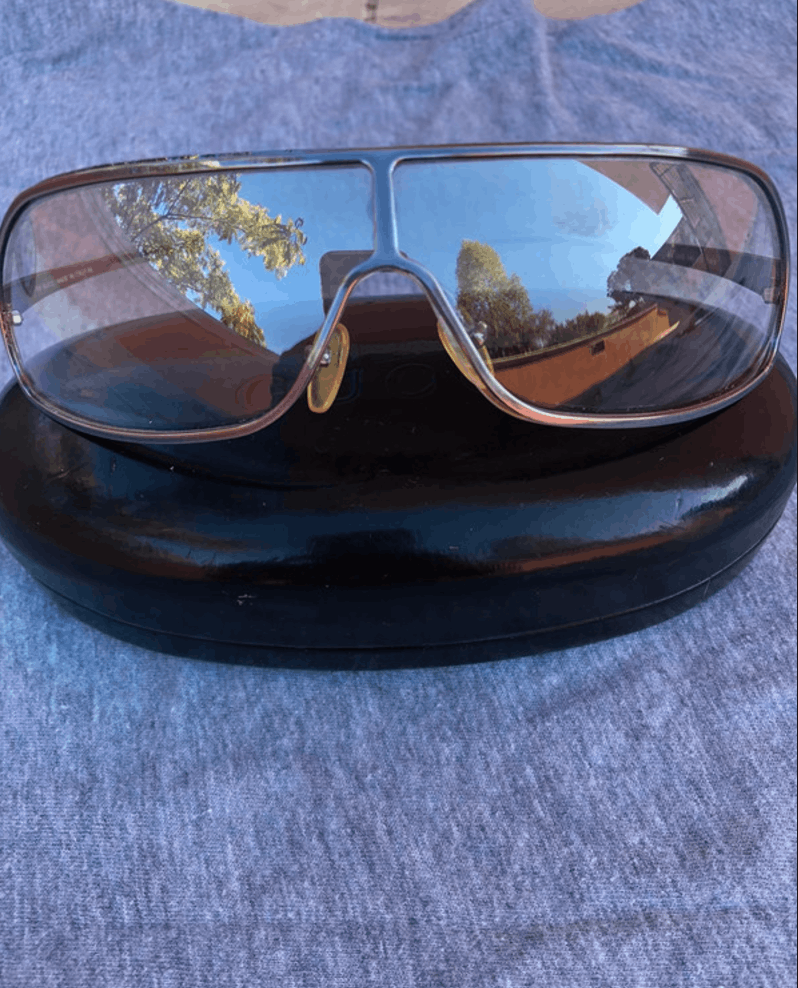 Gucci Gucci Sunglasses 1661 Mask Logo Shield GG Sport Vintage Size ONE SIZE - 3 Thumbnail