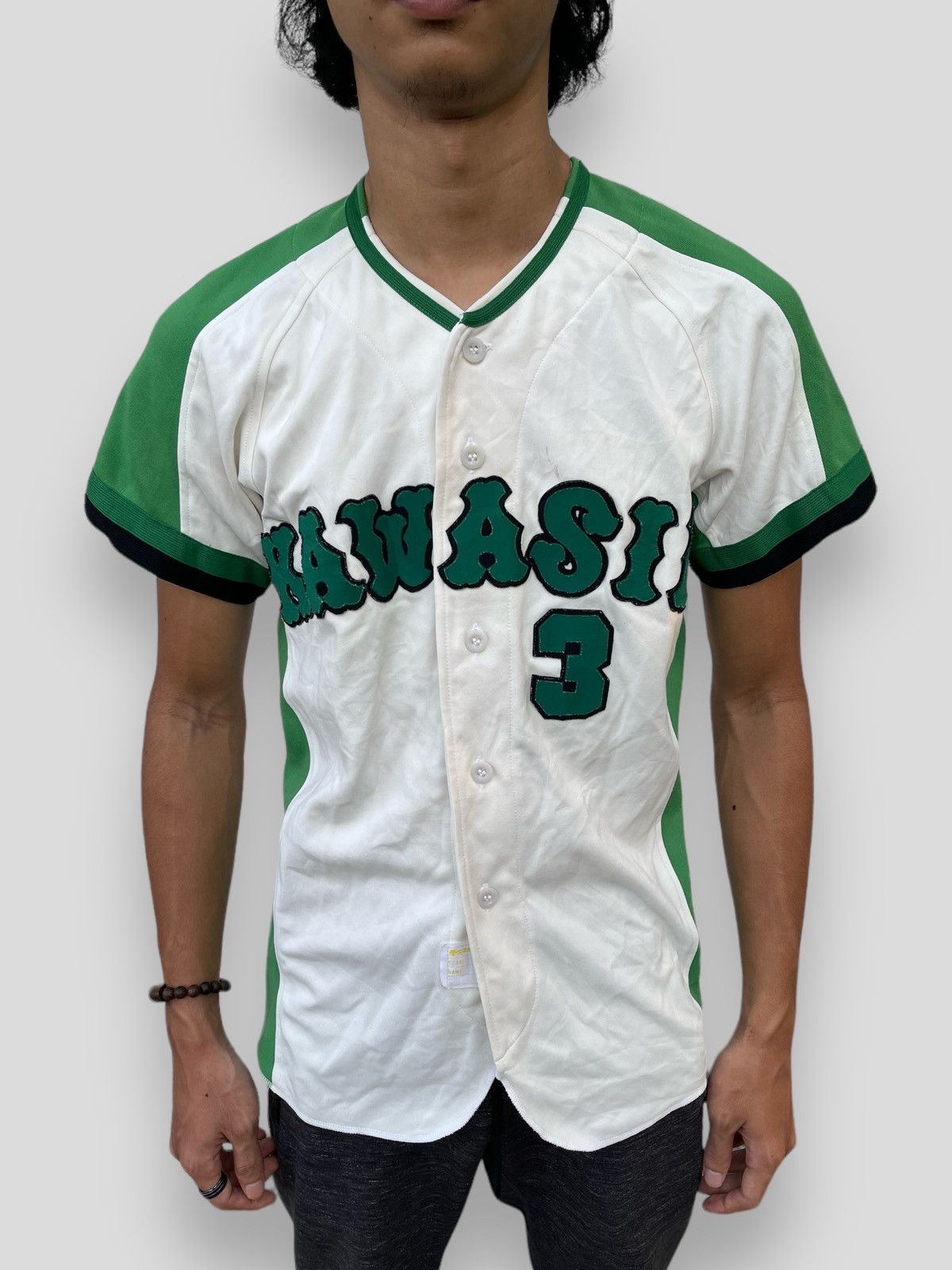 Descente 🔥Vintage Descente Kawasin Baseball Shirt Size US S / EU 44-46 / 1 - 1 Thumbnail