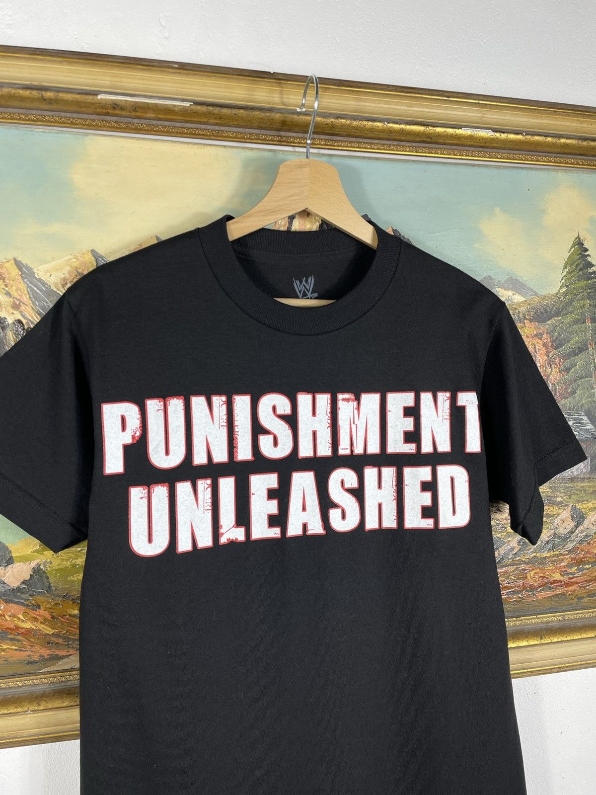 Vintage × WCW/nWo × WWE Black Vintage Retro Y2k 00s Tees T-shirt WWE Size US S / EU 44-46 / 1 - 5 Thumbnail