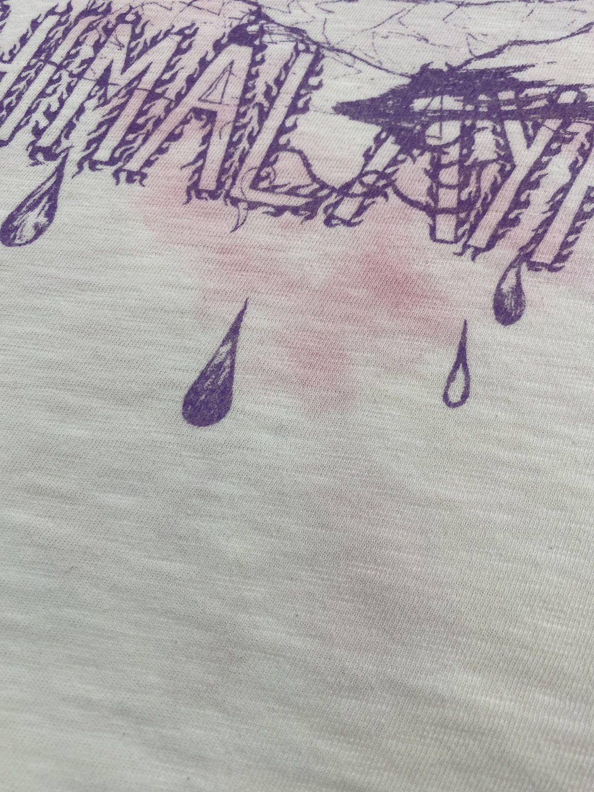 Siberia Hills Siberia Hills Blood Red Himalayas Pink Tie Dye Tee Size US L / EU 52-54 / 3 - 8 Thumbnail