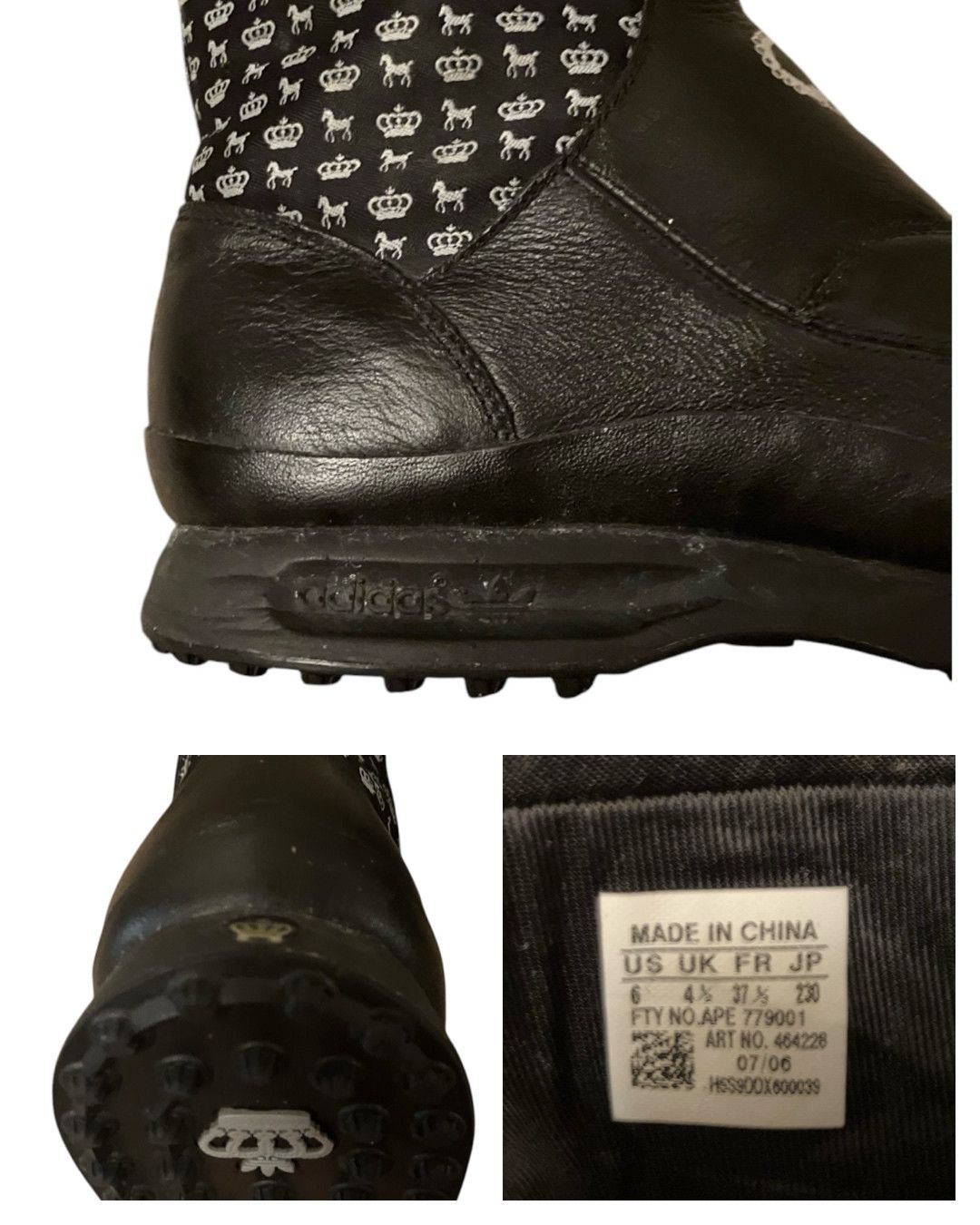 Adidas Iconic ADIDAS Missy Elliott High Boots Size US 6 / IT 36 - 15 Thumbnail