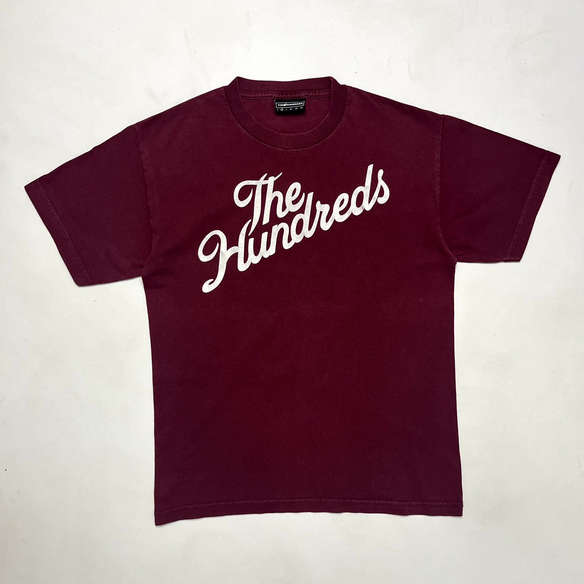 The Hundreds Share Vintage The Hundreds Spellout Red T-Shirt Size M Size US M / EU 48-50 / 2 - 1 Thumbnail