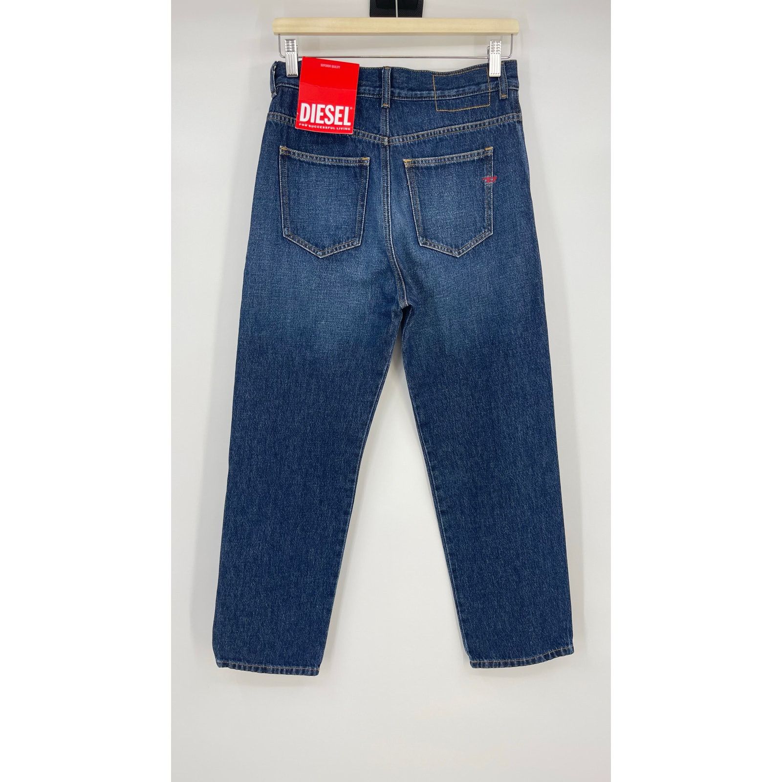 Diesel Diesel | NWT Indigo Y2K Boyfriend Jeans 2016 D-Air 24 Size 24" / US 00 / IT 34 - 5 Thumbnail