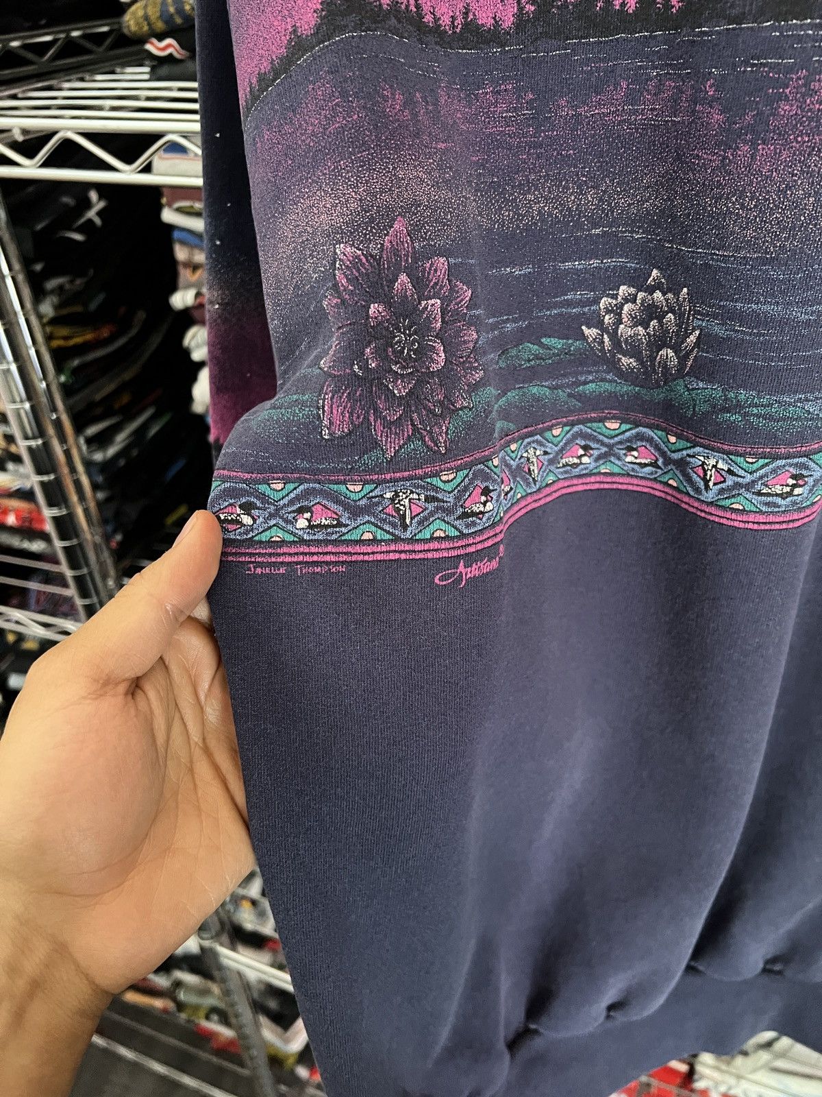Habitat 90s Artisans Duck Nature Crewneck Art Thompson Size US XL / EU 56 / 4 - 7 Thumbnail