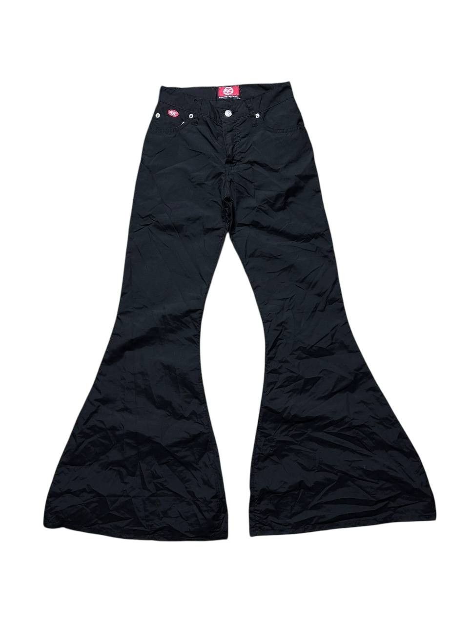 Hysteric Glamour VERY FLARED Rick Owens LGB vibe! Vintage Nylon Pants Size 25" / US 0 / IT 36 - 1 Thumbnail