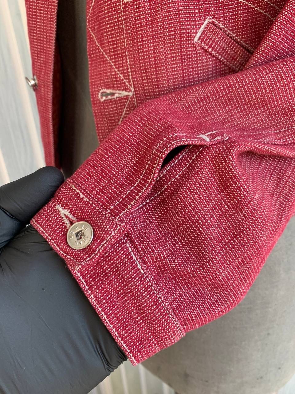Marithe + Francois Girbaud Vintage Marithe Francois Girbaud Unisex Cotton Denim Jacket Size M / US 6-8 / IT 42-44 - 13 Thumbnail
