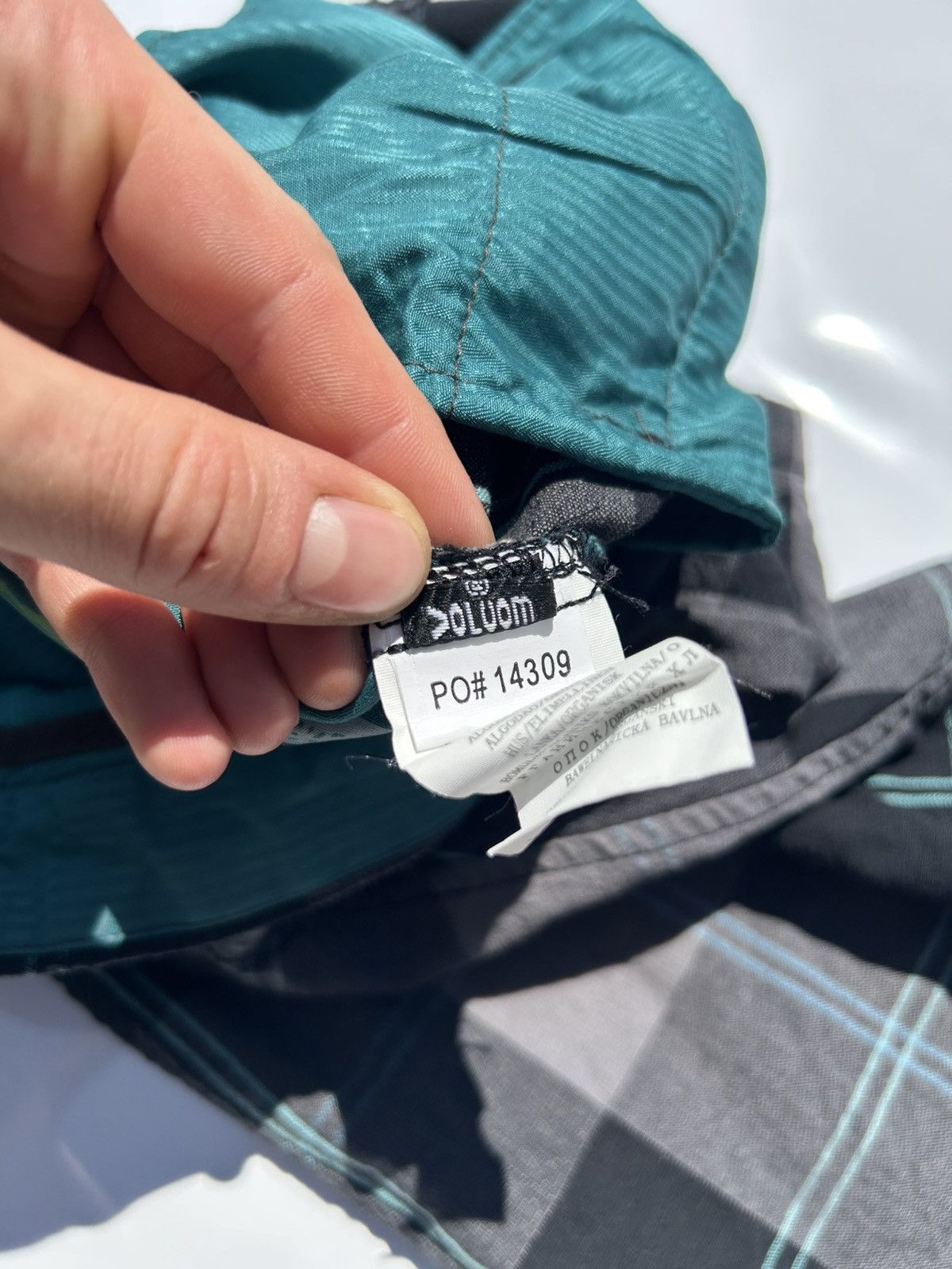 Volcom Volcom Stone Organic Cotton V Co Logical Series Checkered Size US 32 / EU 48 - 11 Thumbnail