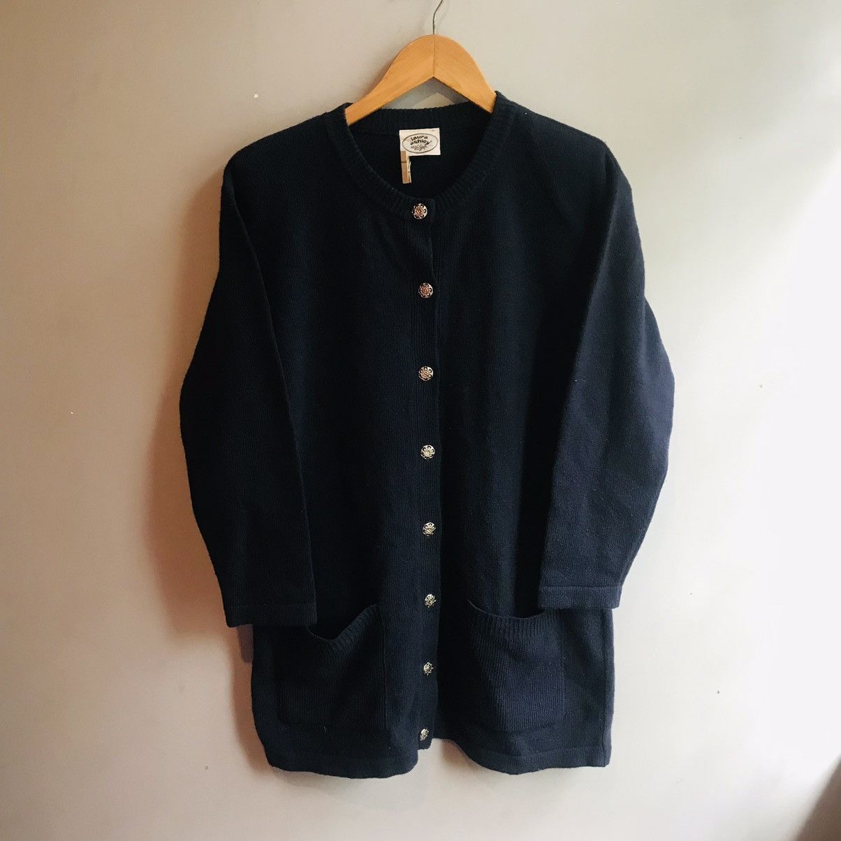Laura Ashley × Vintage 90’s Laura Ashley Button Up Long Cardigan Size M / US 6-8 / IT 42-44 - 1 Thumbnail