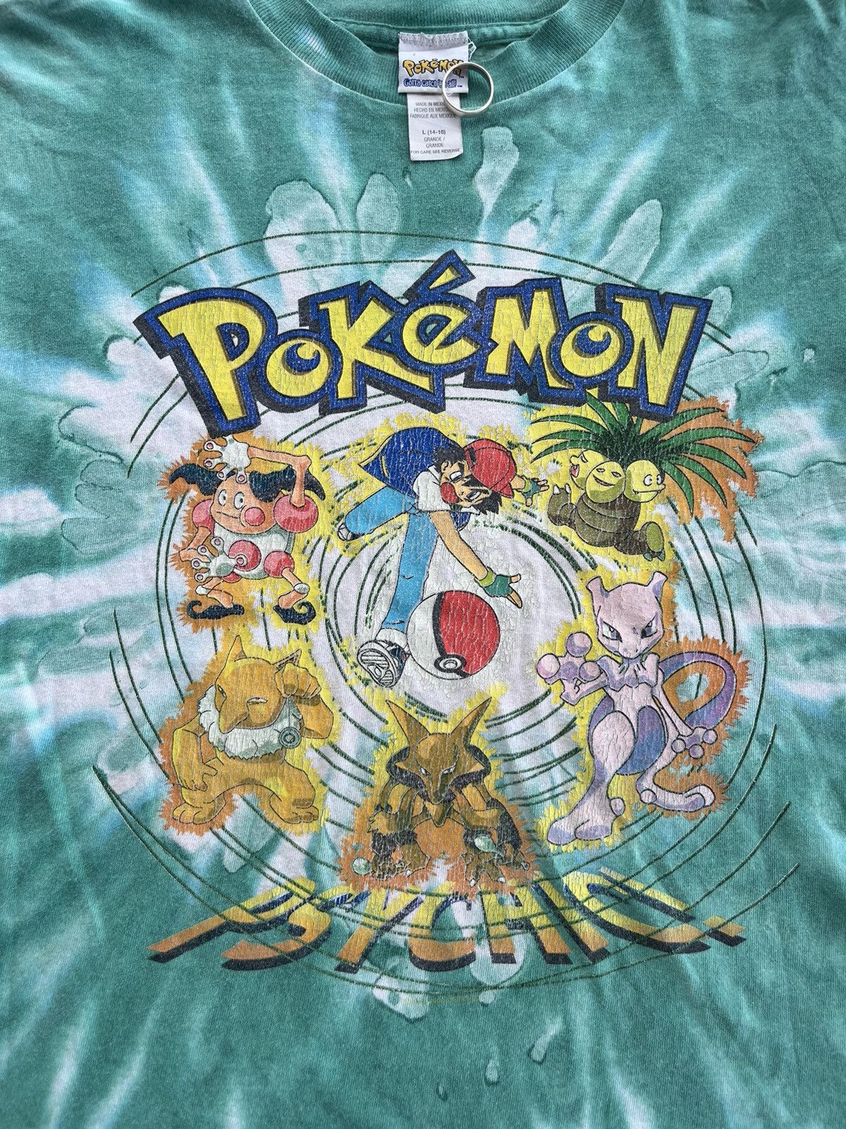 Nintendo × Pokemon × Vintage Vintage PSYCHIC Pokemon Nintendo 2000’s (kid size) Tshirt Size US L / EU 52-54 / 3 - 7 Thumbnail