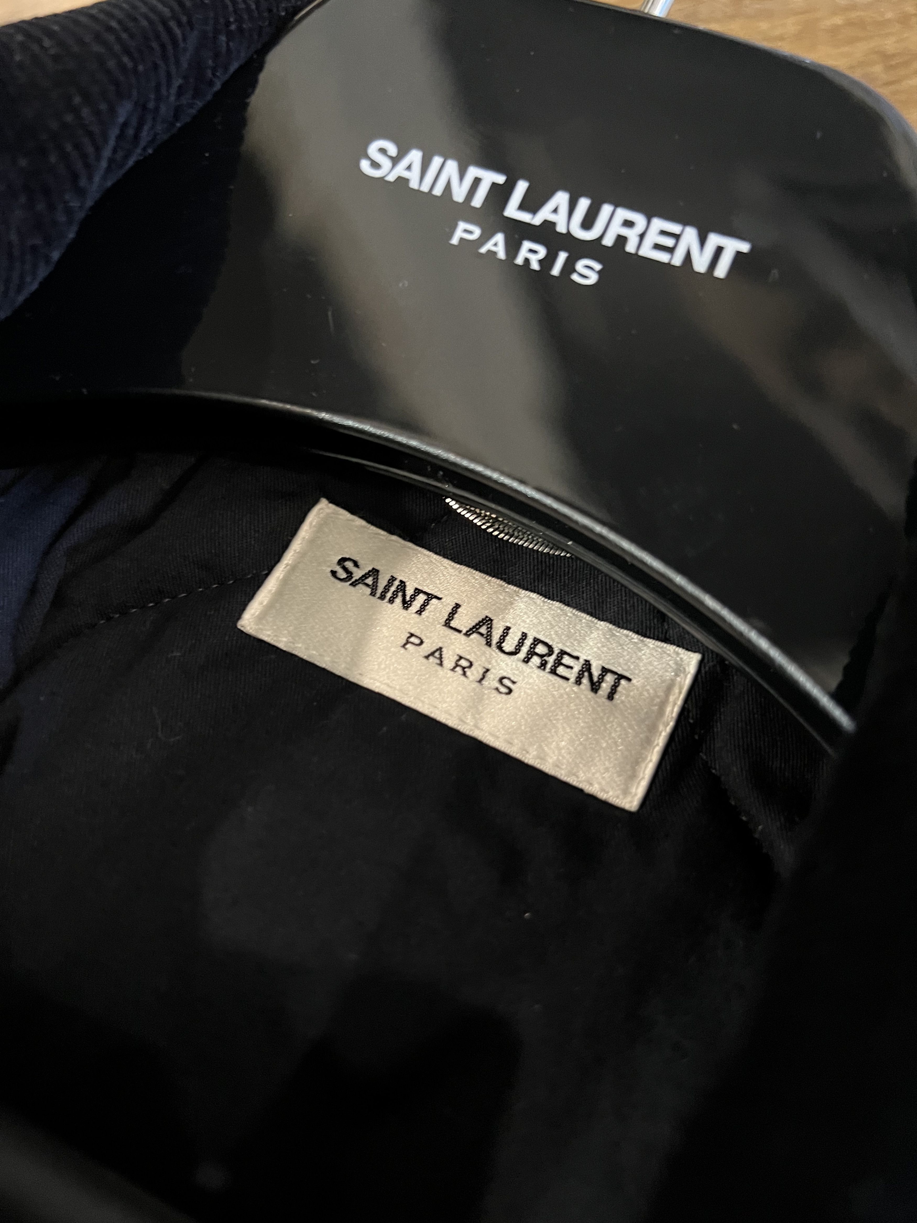 Saint Laurent Paris Corduroy Bomber Jacket Size US S / EU 44-46 / 1 - 2 Thumbnail