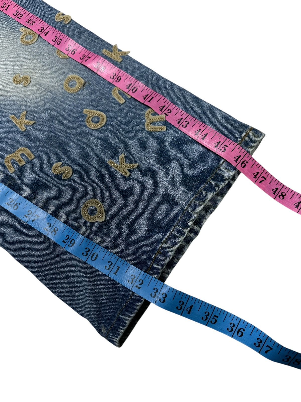 Kapital Baggy A K A D E M I K S Light Washed Denim. Size US 36 / EU 52 - 9 Thumbnail
