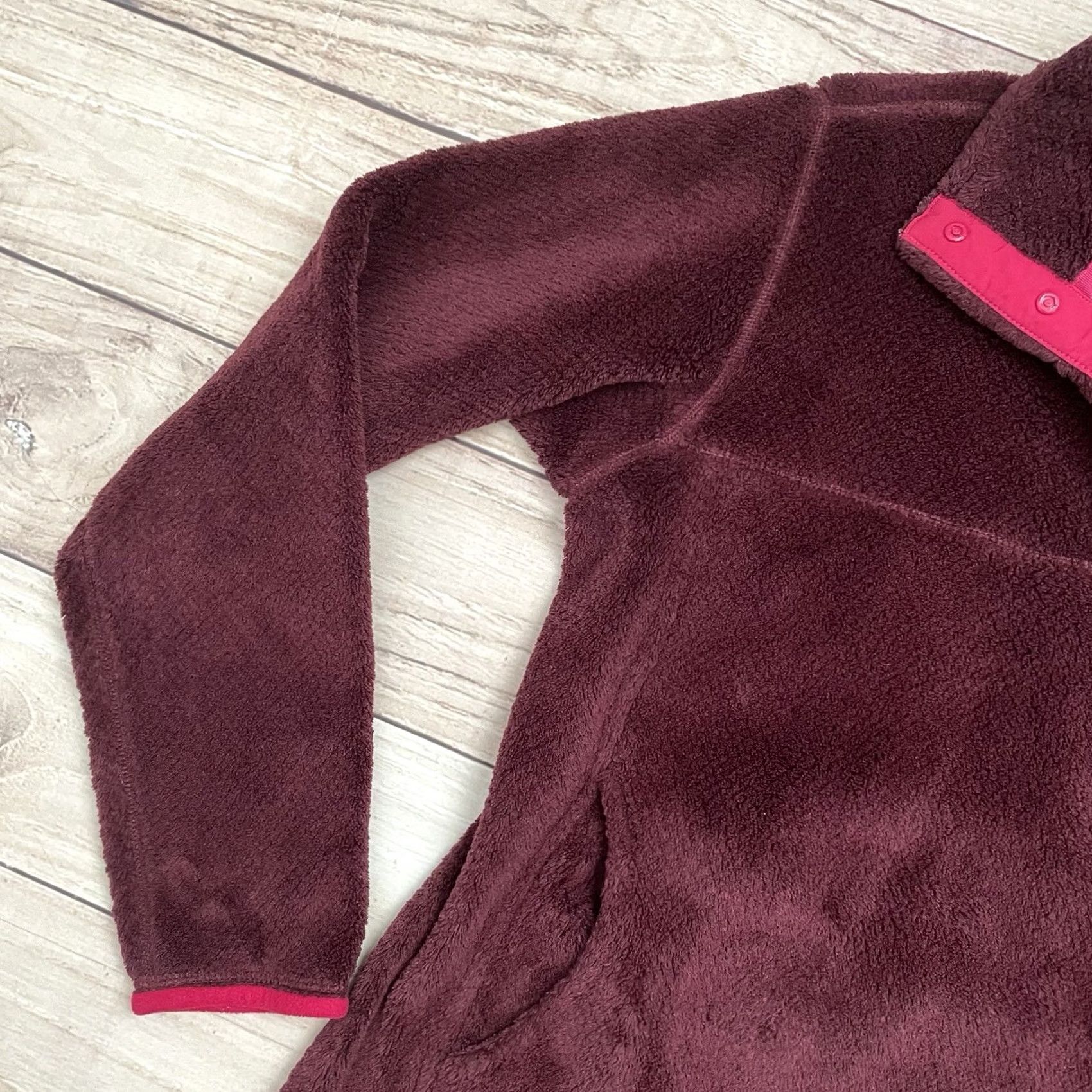 Patagonia Patagonia Re-Tool Vintage Maroon Fleece Jacket Women’s Small Size XS? Size S / US 4 / IT 40 - 3 Thumbnail
