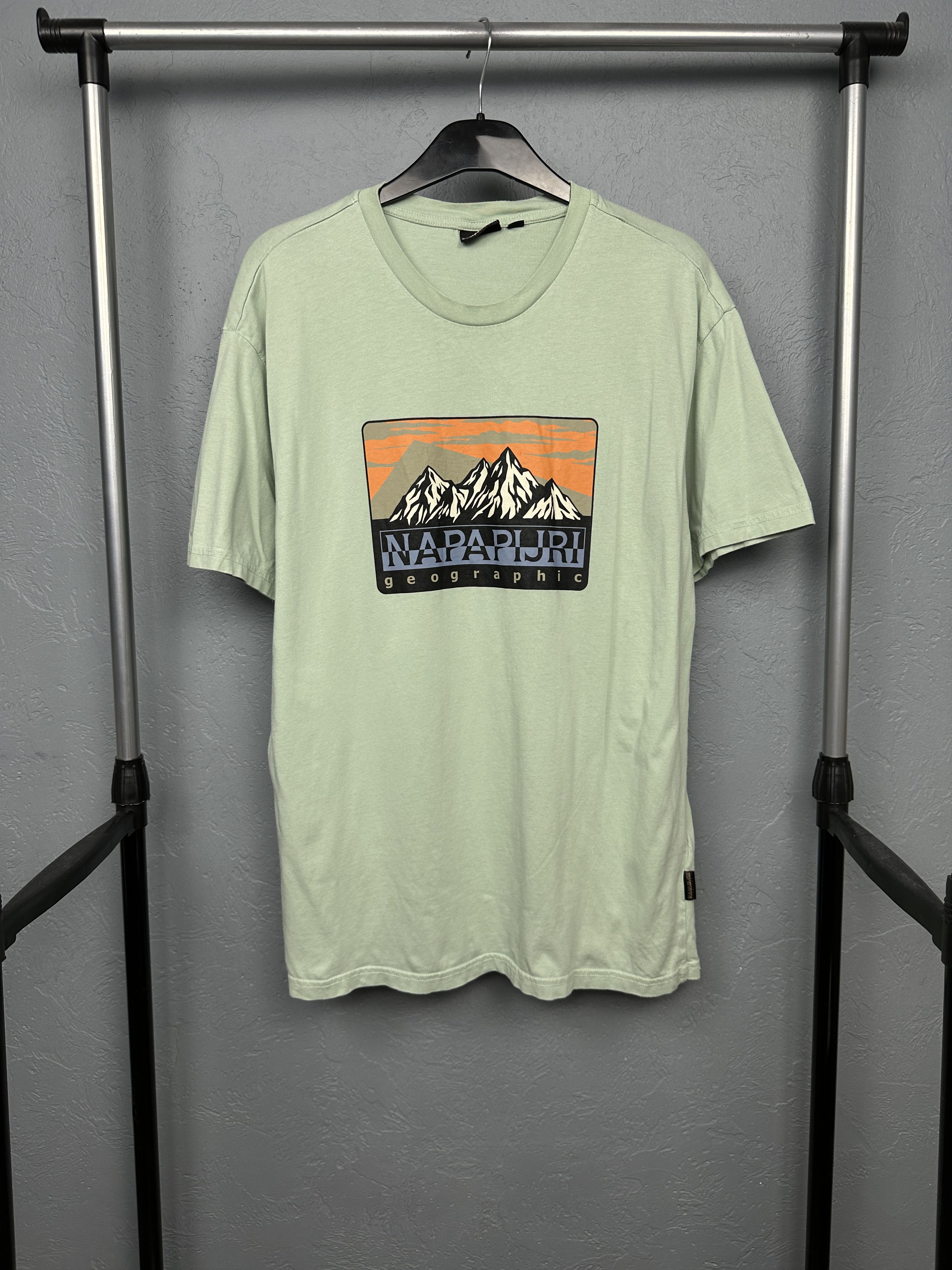 Napapijri Napapijri Mens T-Shirt Size US L / EU 52-54 / 3 - 1 Thumbnail