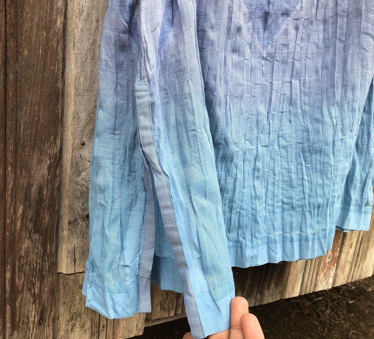 Issey Miyake Vintage Issey Miyake Fete Pleats Maxi Skirt Size 28" / US 6 / IT 42 - 6 Thumbnail