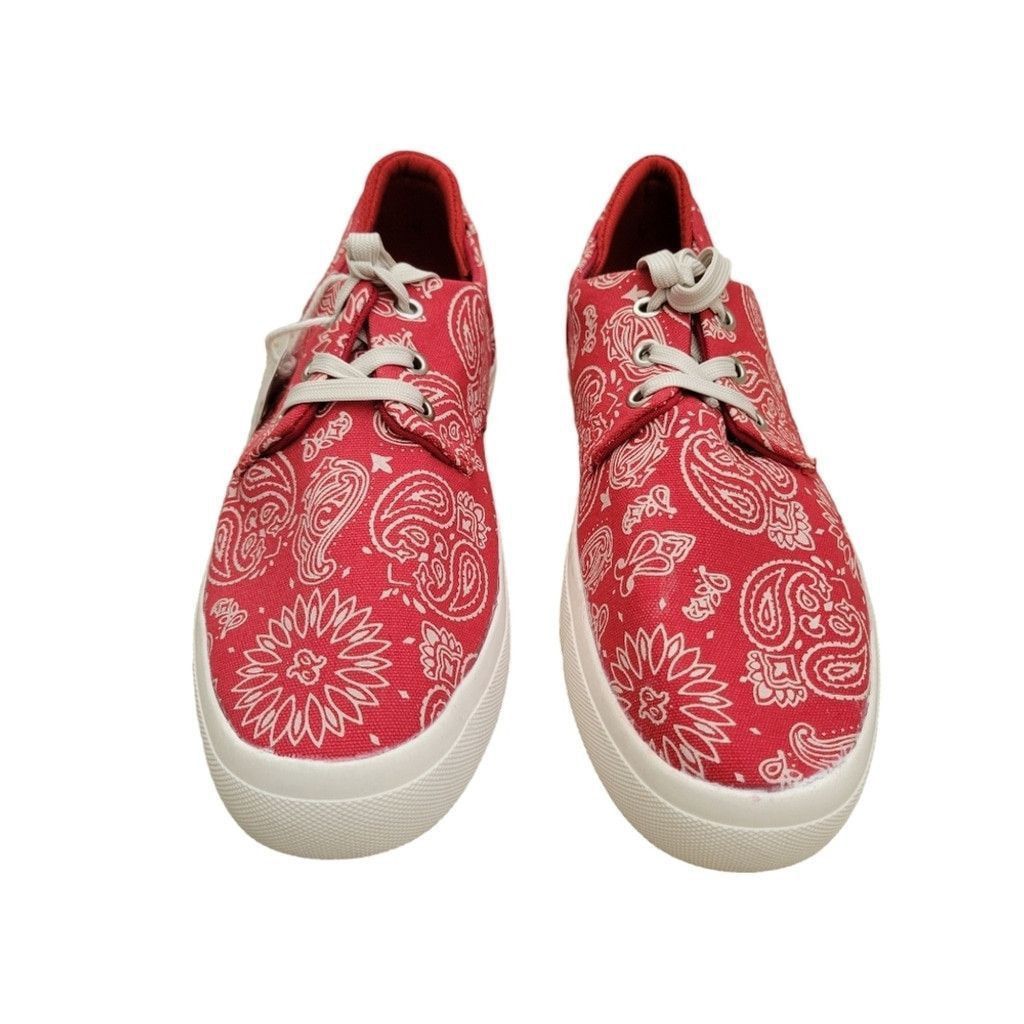 Other Sun Stone Kiva Sneakers Men's. Size 7M. Red/Paisley. NIB Size US 7 / EU 40 - 4 Thumbnail
