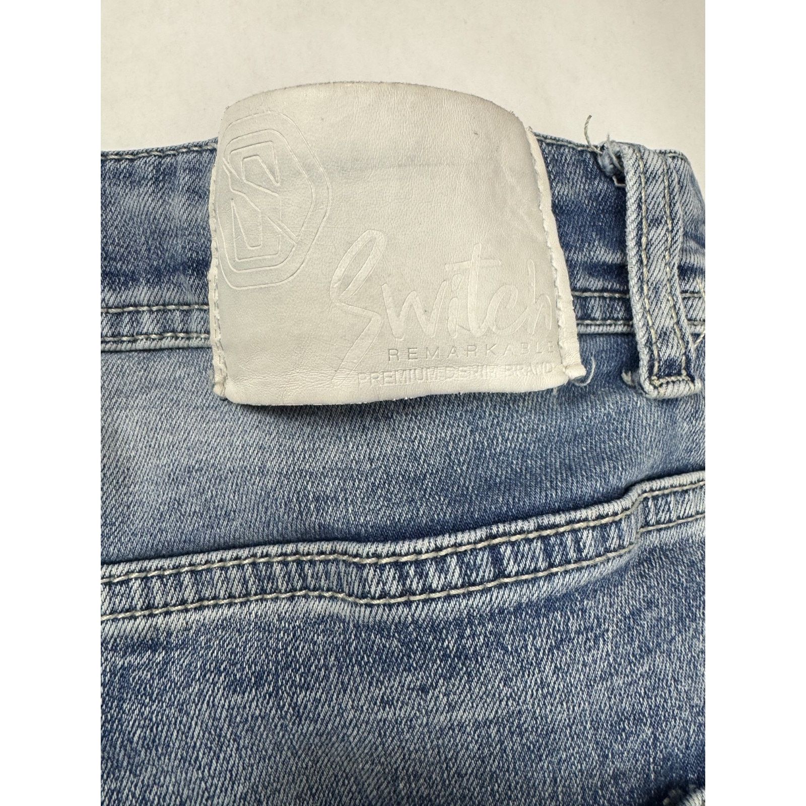 Other Switch Remarkable Stacked Jeans Streetwear Slim Taper 40*34 Size US 40 / EU 56 - 9 Thumbnail