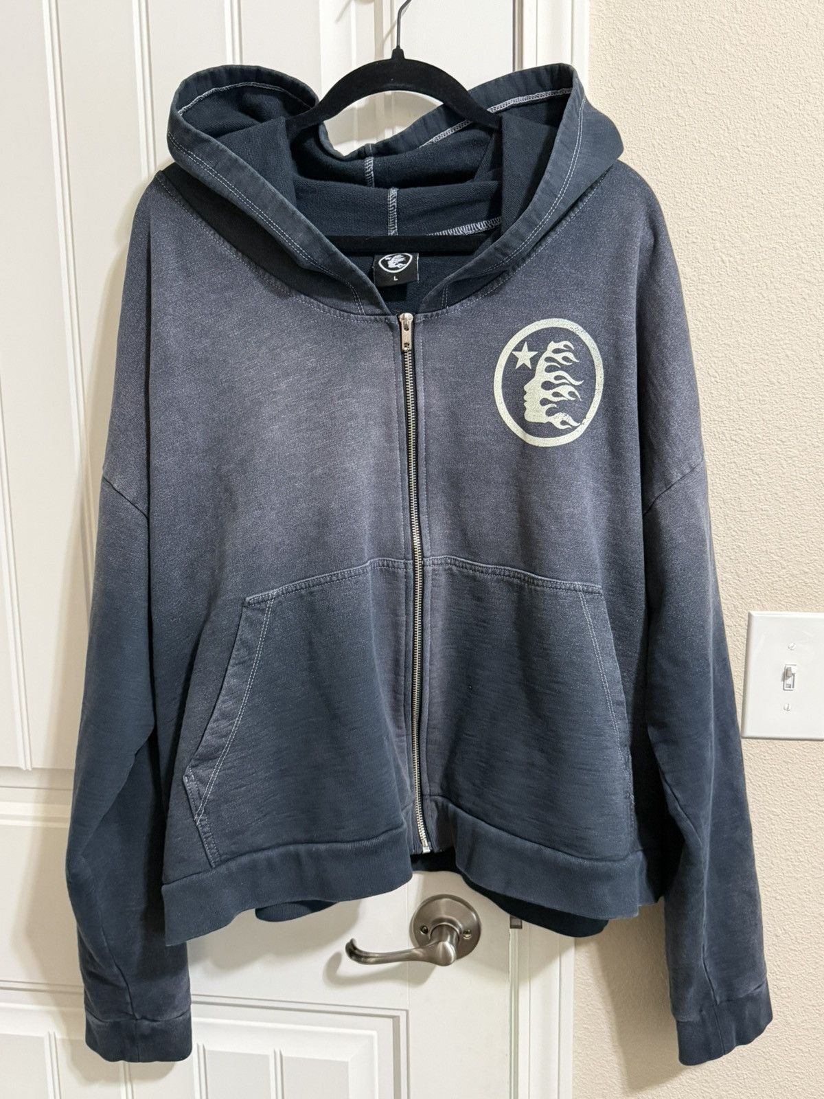 HELLSTAR Hellstar Cropped Zip Up Size US L / EU 52-54 / 3 - 1 Thumbnail