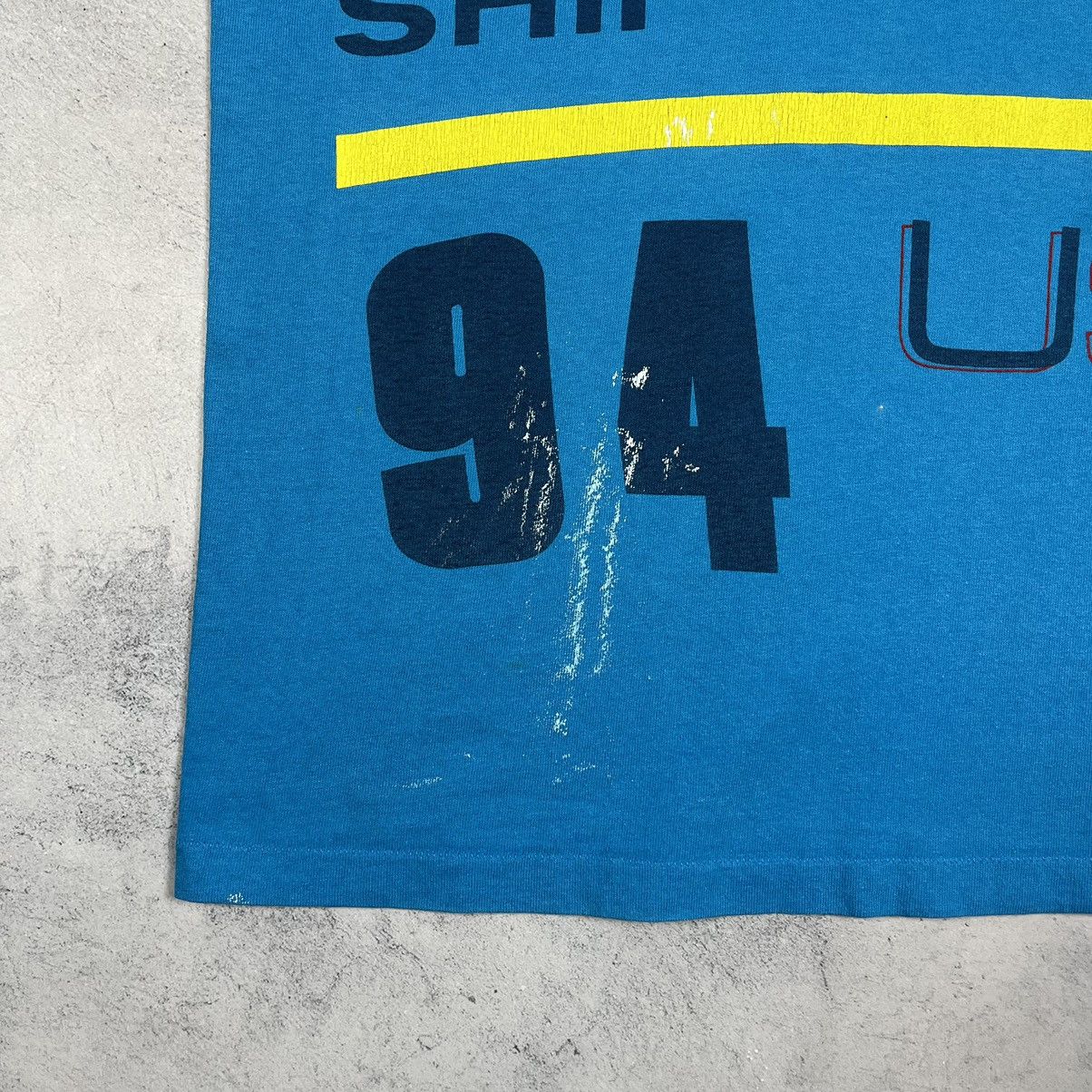 Adidas Vintage Adidas Soccer World Champion rare tee 1994 Size US S / EU 44-46 / 1 - 19 Thumbnail