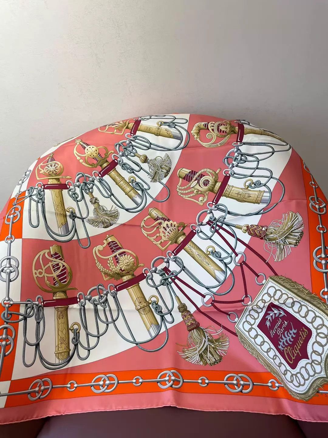 Hermes Hermès 90x90 Silk Scarf New Unused Size ONE SIZE - 6 Thumbnail