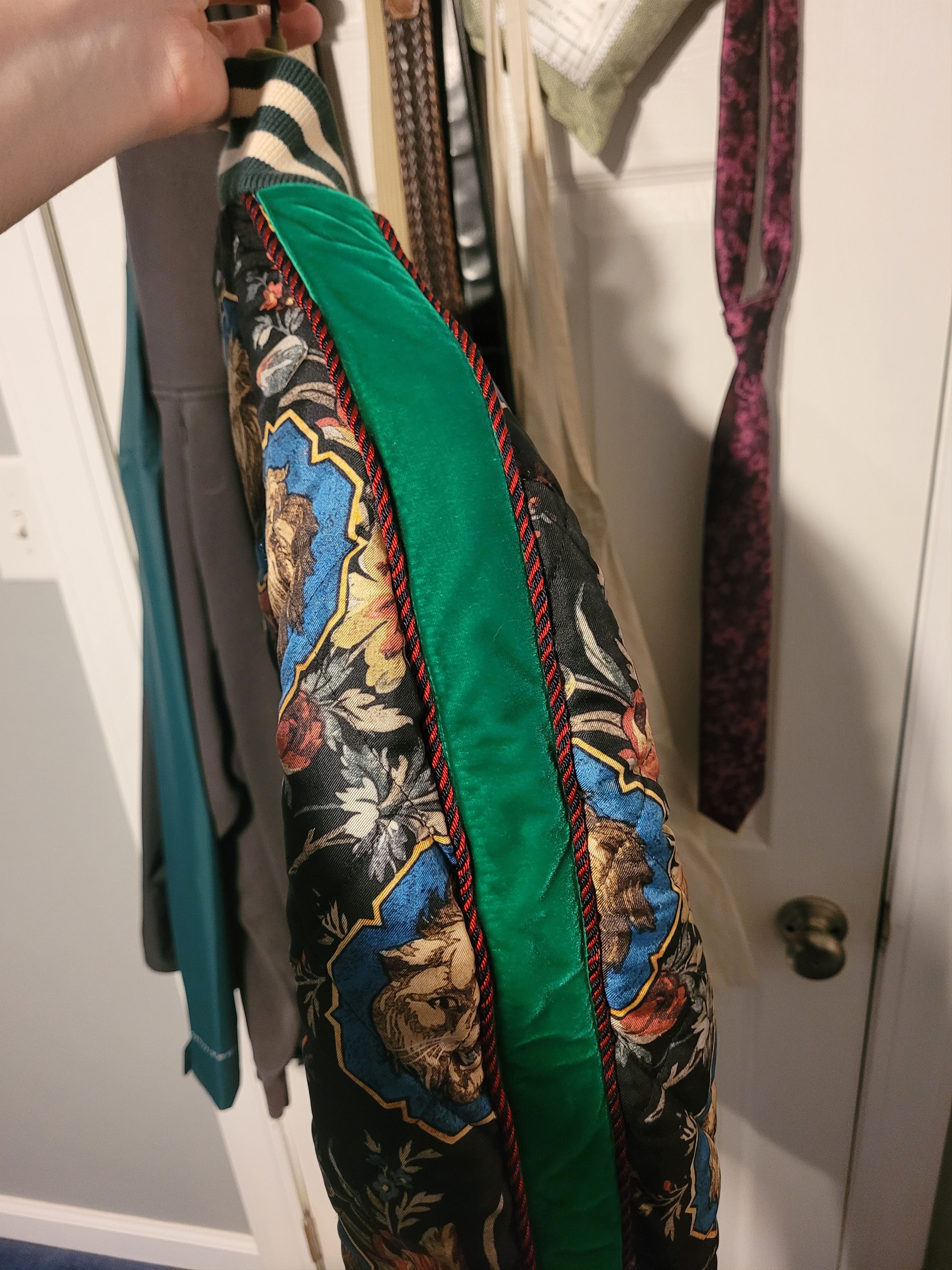 Gucci Gucci Silk and Velvet Bomber Size M / US 6-8 / IT 42-44 - 3 Thumbnail