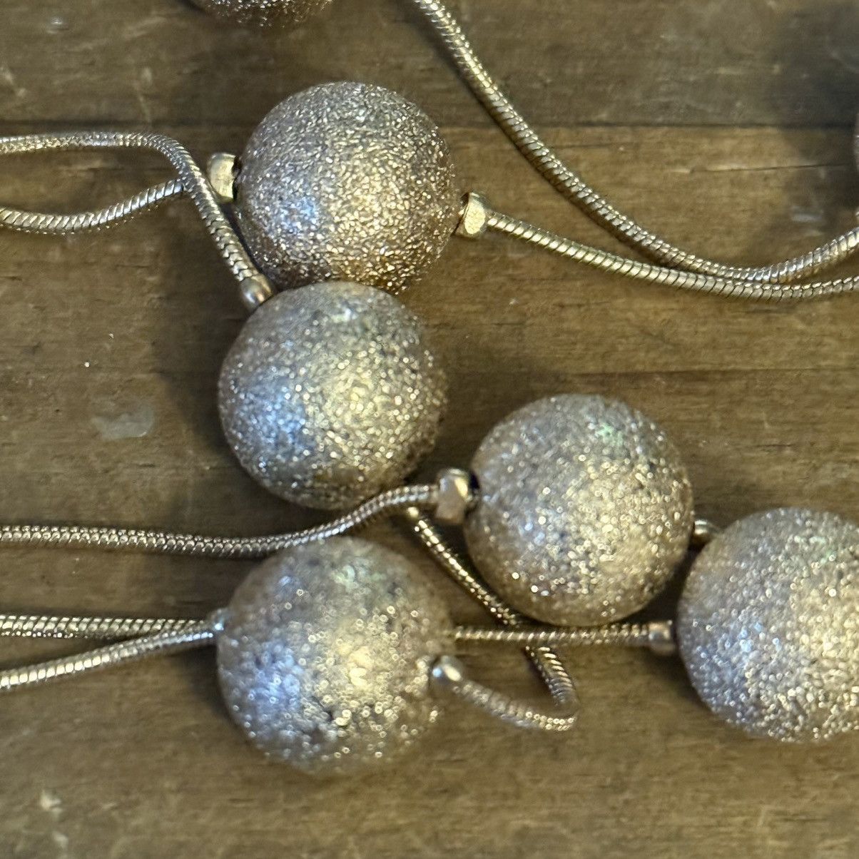 Other NY Collection gold layered station glitter bead necklace Size ONE SIZE - 3 Thumbnail