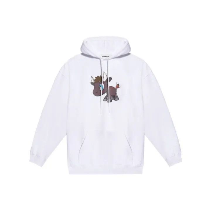 Balenciaga Balenciaga Balenciaga Cartoon Print Hoodie for Men and Wom Size US S / EU 44-46 / 1 - 1 Thumbnail