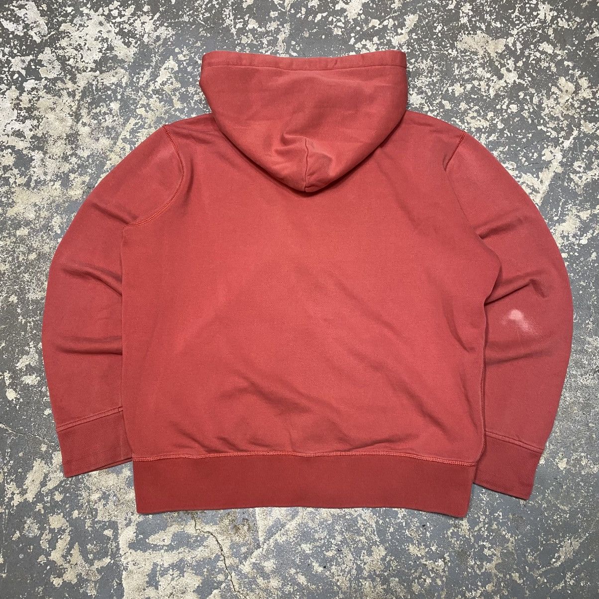 Polo Ralph Lauren × Vintage Vintage Polo Ralph Lauren Pink Salmon Zip Up Hoodie Sweatsh Size US XL / EU 56 / 4 - 7 Thumbnail