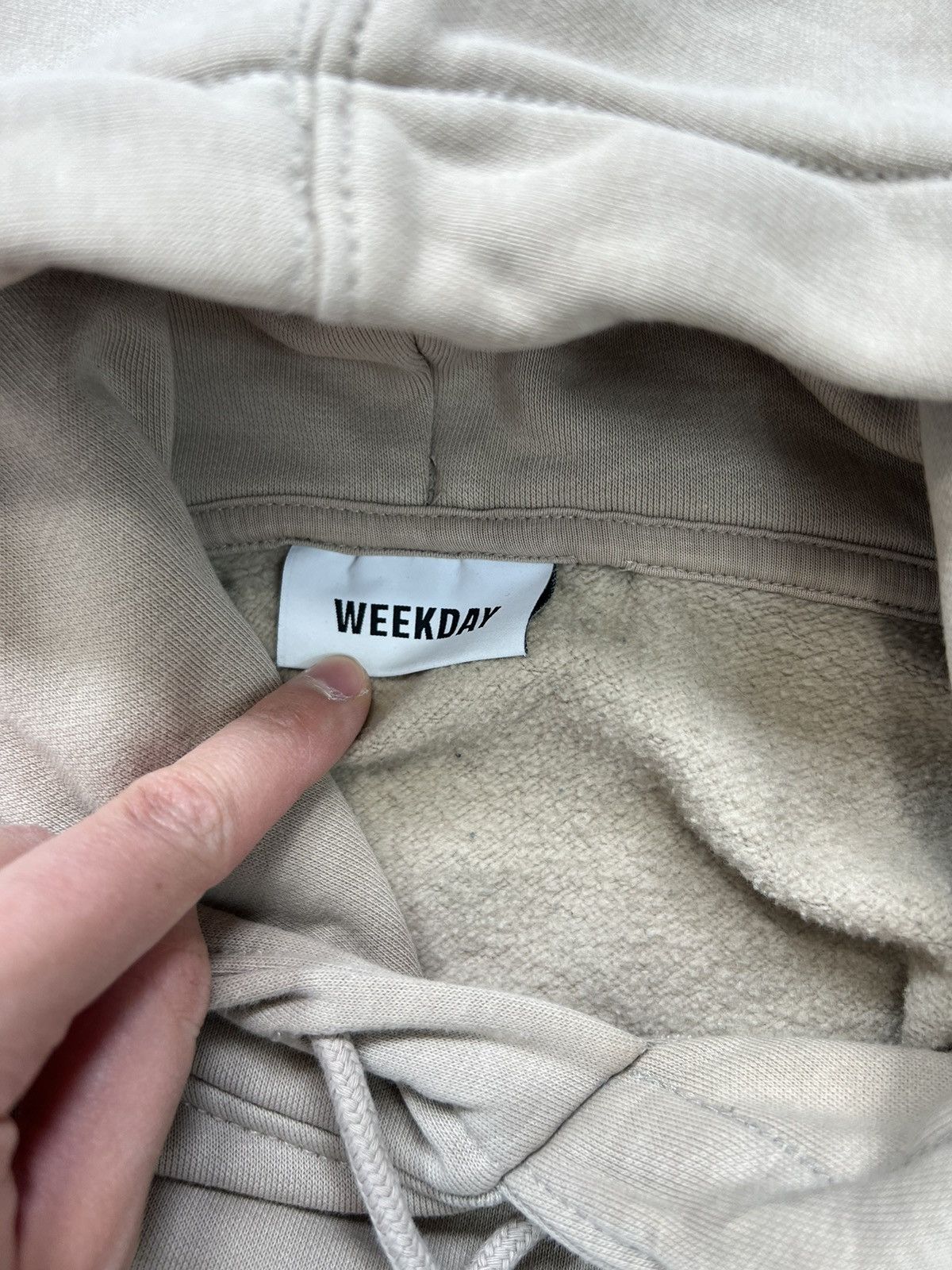 Weekday Hoodie Weekday Blank Cotton Great Color Size US XL / EU 56 / 4 - 3 Thumbnail