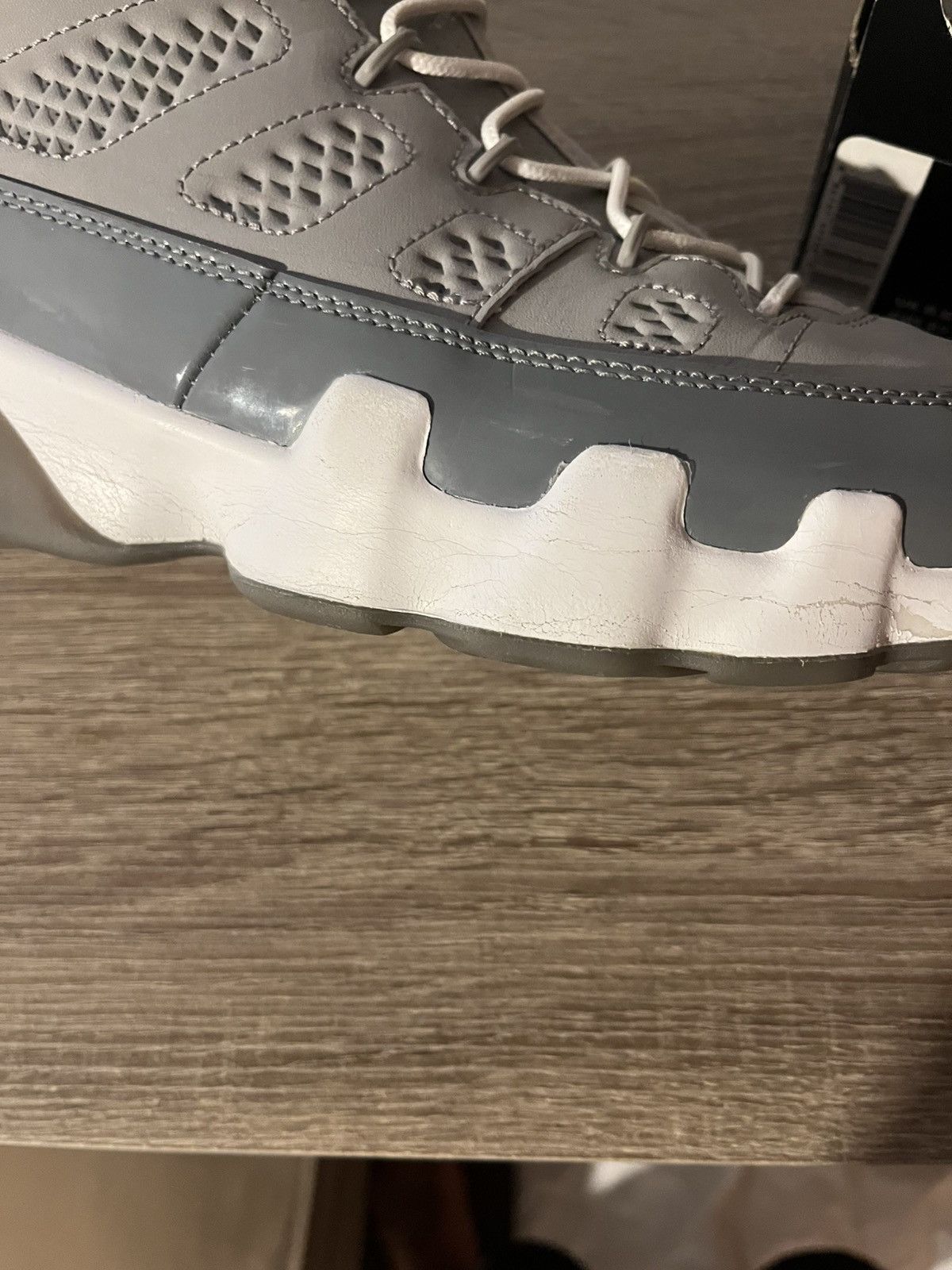 Jordan Brand Air Jordan 9 Retro Cool Grey (2012) Size US 9.5 / EU 42-43 - 6 Thumbnail
