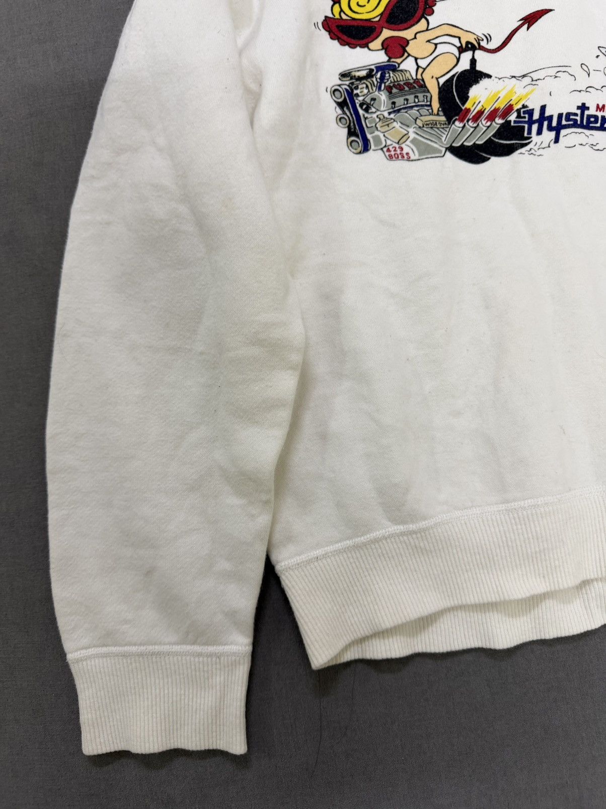 Hysteric Glamour Vintage 90s Hysteric glamour fucker logo sweatshirt Size S / US 4 / IT 40 - 3 Thumbnail