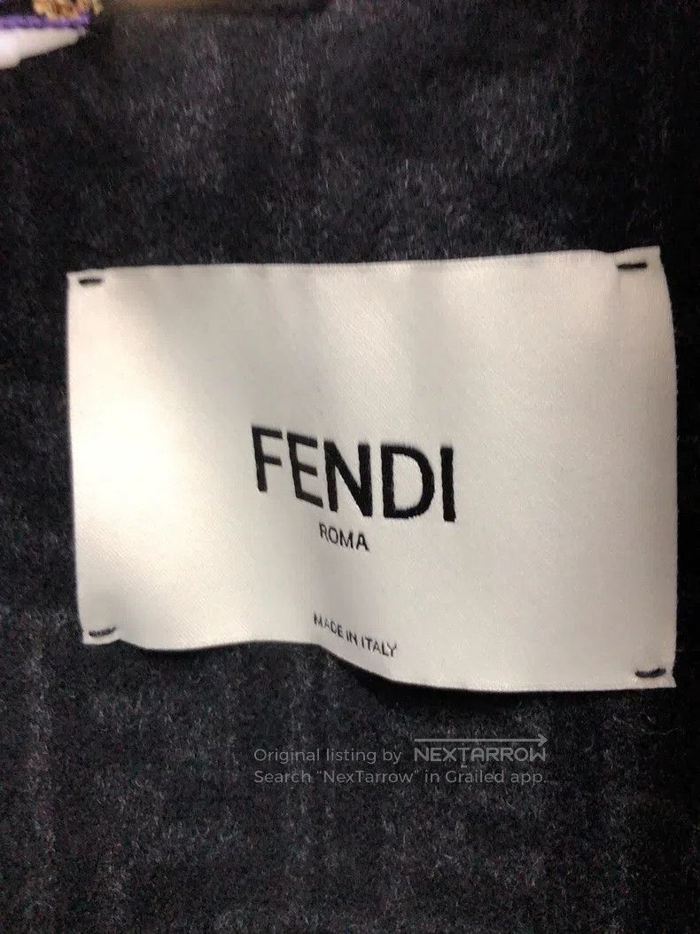 Fendi Fendi All-Print Coat Size XXS / US 00 / IT 34 - 7 Thumbnail