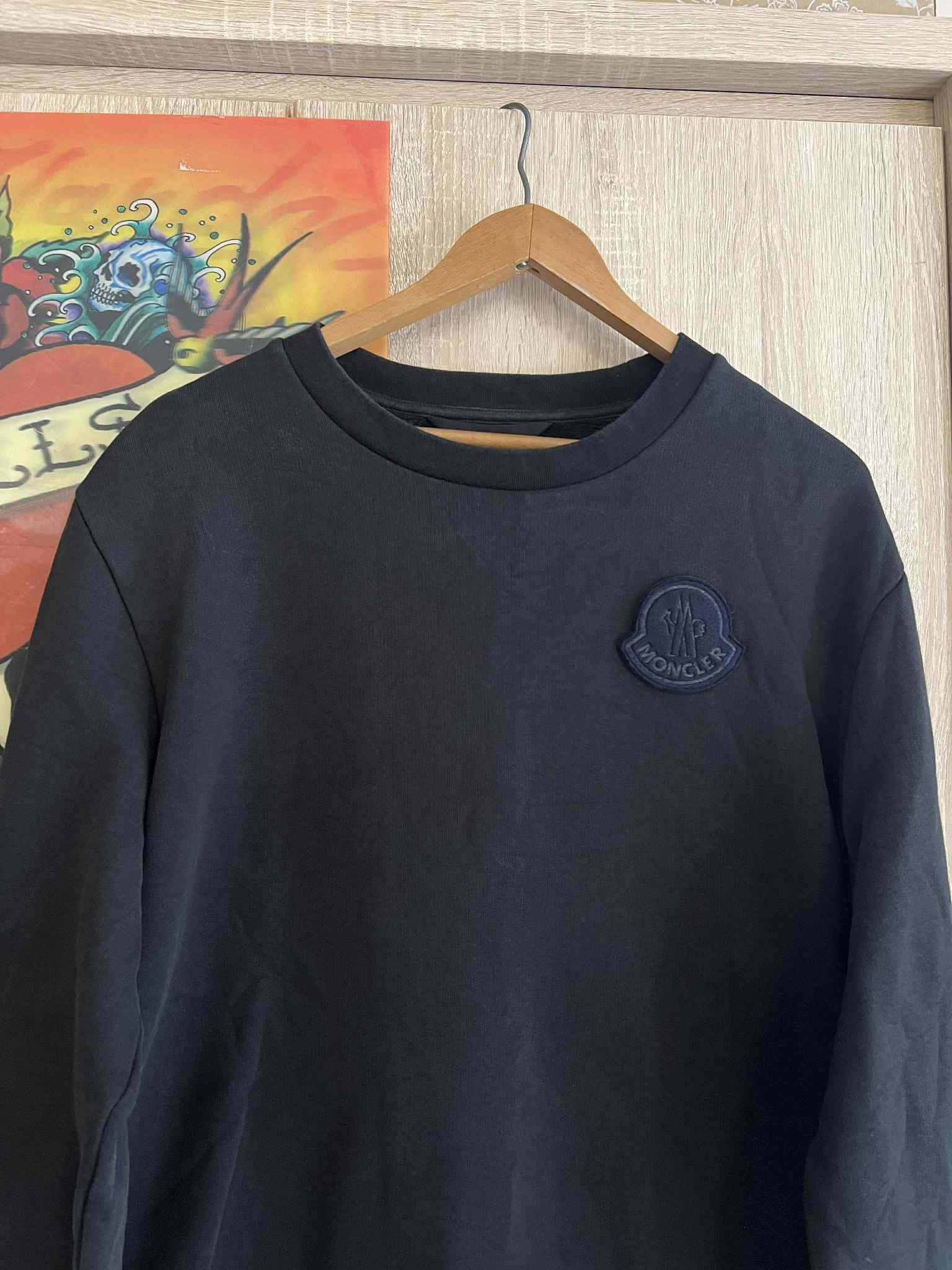 Moncler Moncler tonal Patch logo sweatshirt Size US XXL / EU 58 / 5 - 7 Thumbnail