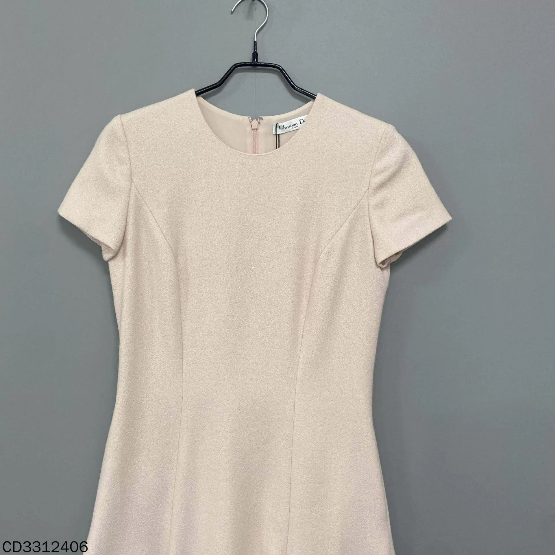 Dior Dior women's pink wool vest dress size 38 Size S / US 4 / IT 40 - 1 Thumbnail