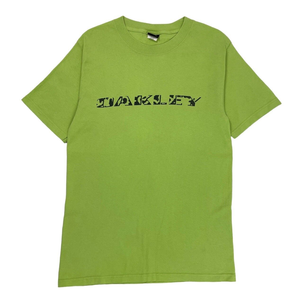 Oakley Vintage Oakley T-Shirt Y2K 90s Surfing Green Spell Out S Size US S / EU 44-46 / 1 - 1 Thumbnail