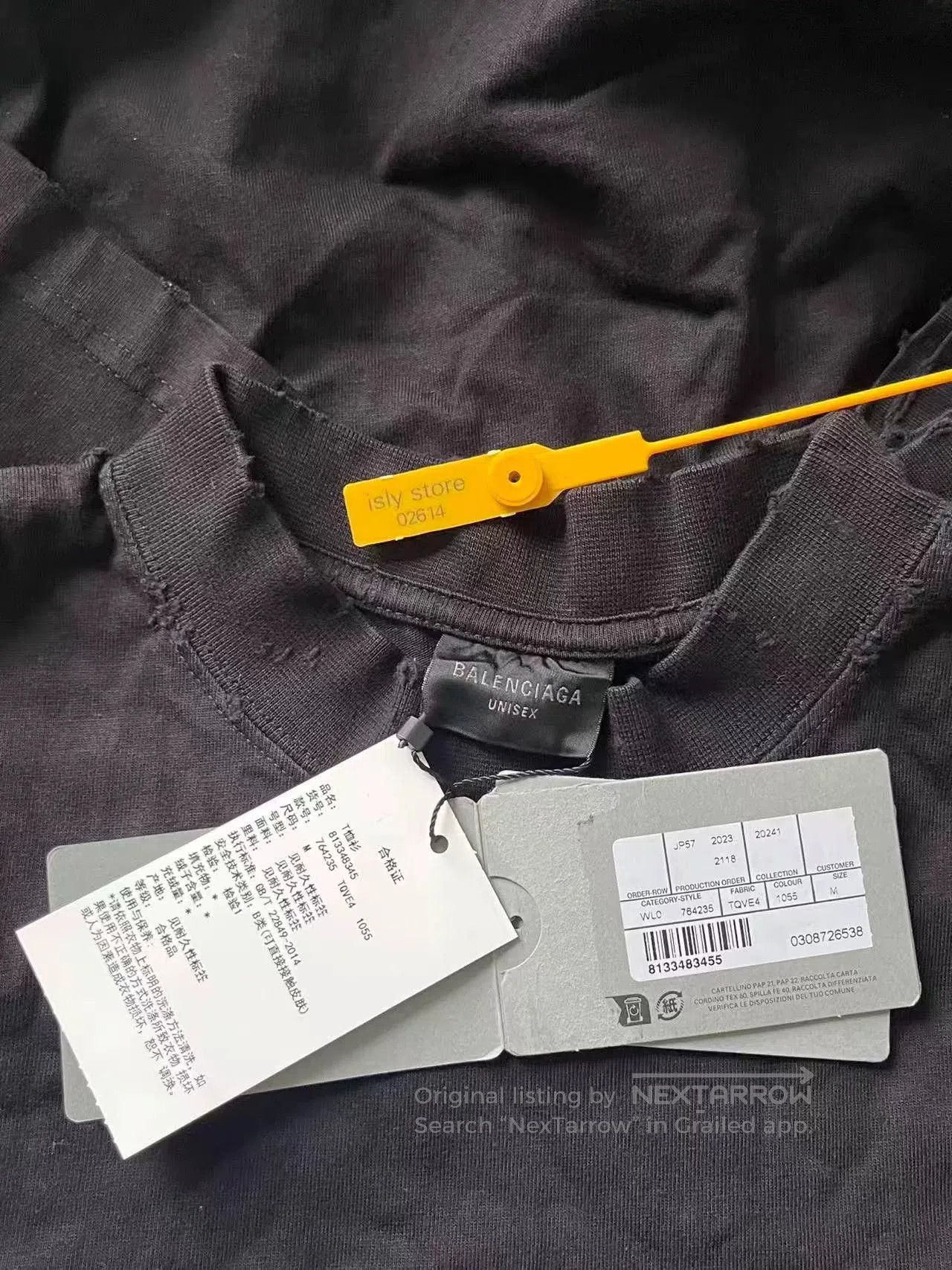 Balenciaga Balenciaga Letter CD Print Crewneck T-Shirt. Size US M / EU 48-50 / 2 - 3 Thumbnail