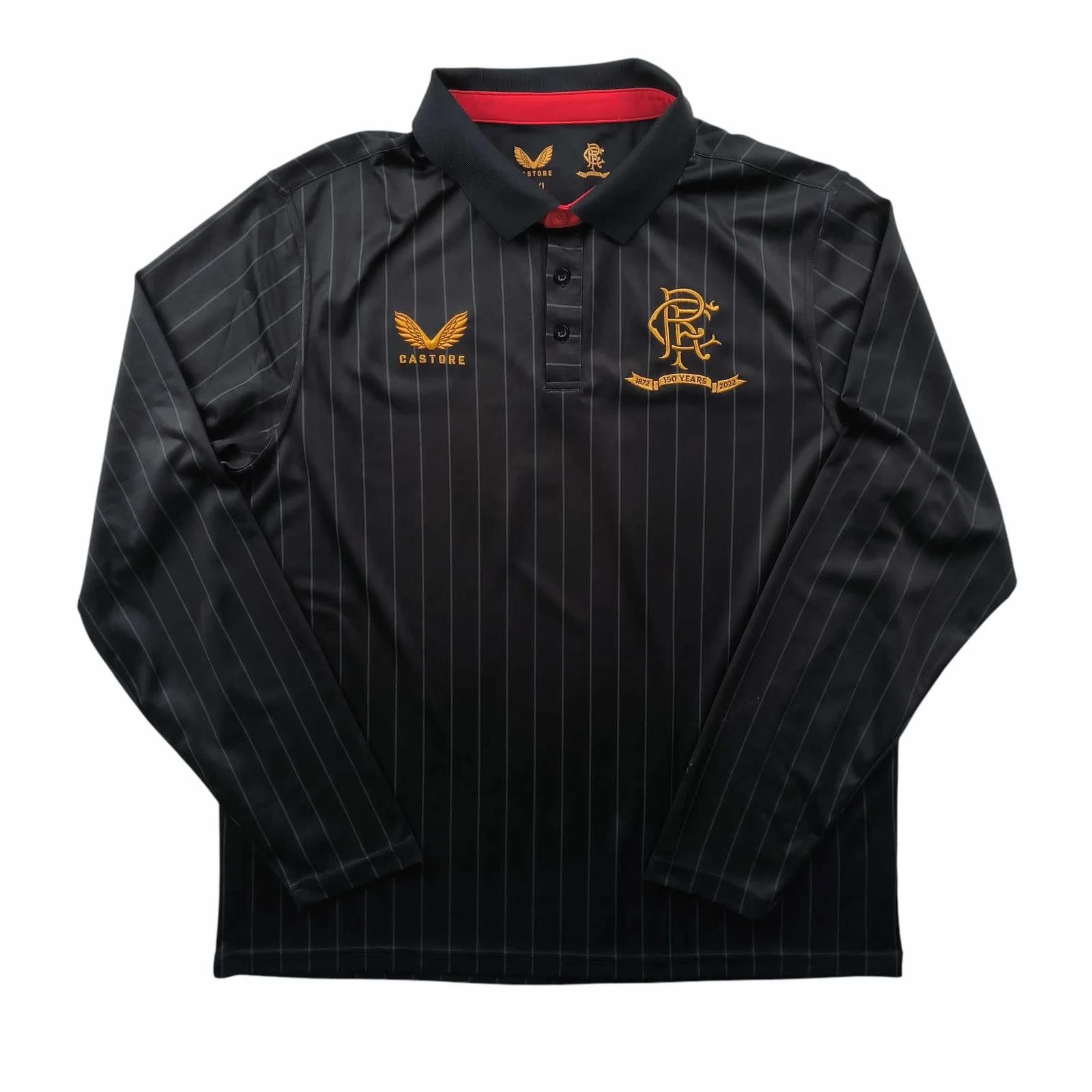Castore Rangers 2021-22 away Pre-Match training football jersey 3XL Size US XXL / EU 58 / 5 - 1 Thumbnail