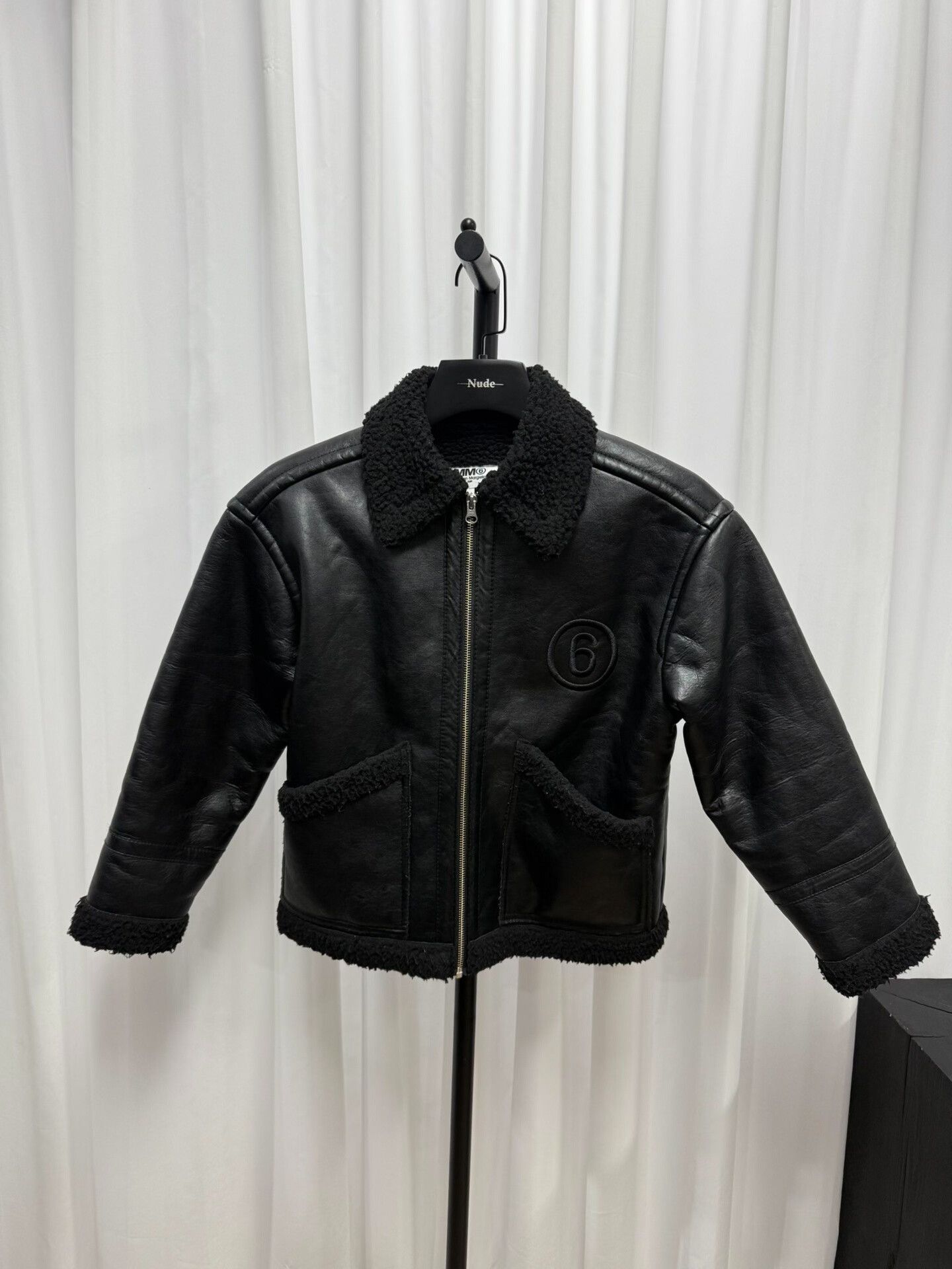 Maison Margiela maison margiela mm6 shearling jacket size 10 Size M / US 6-8 / IT 42-44 - 1 Thumbnail