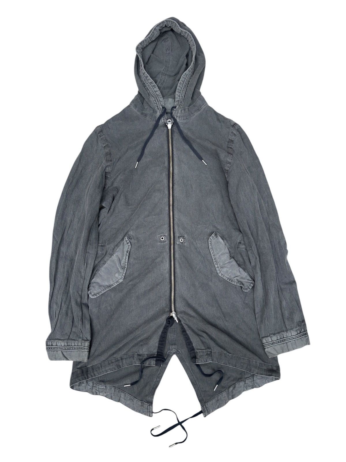 If Six Was Nine × Le Grande Bleu (L.G.B.) × PPFM PPFM Parka Long Tail japan made Size US M / EU 48-50 / 2 - 2 Thumbnail