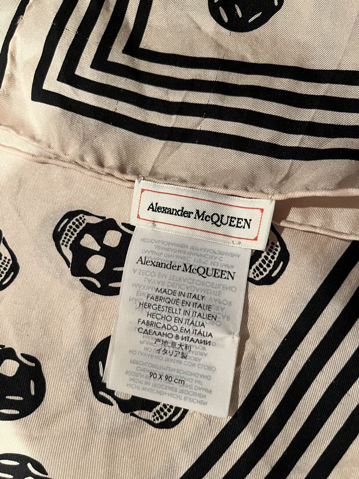 Alexander McQueen Alexander McQueen Bandana Size ONE SIZE - 2 Thumbnail