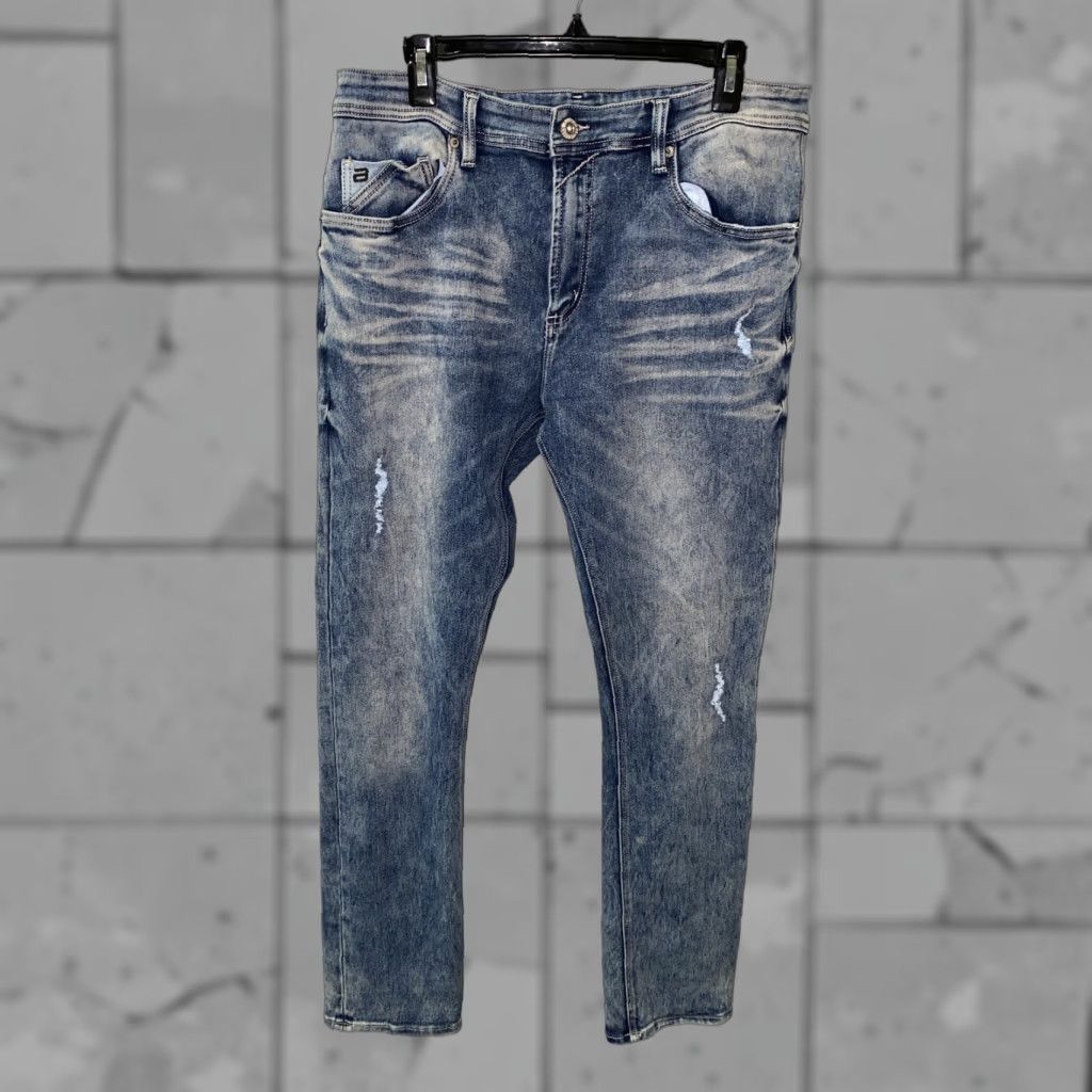 Buffalo David Bitton Buffalo David Bitton Jeans Mens Blue Zip Fly Sp. Max-x 34 X 31.5 Inseam 31.5 Denim Size US 34 / EU 50 - 1 Thumbnail